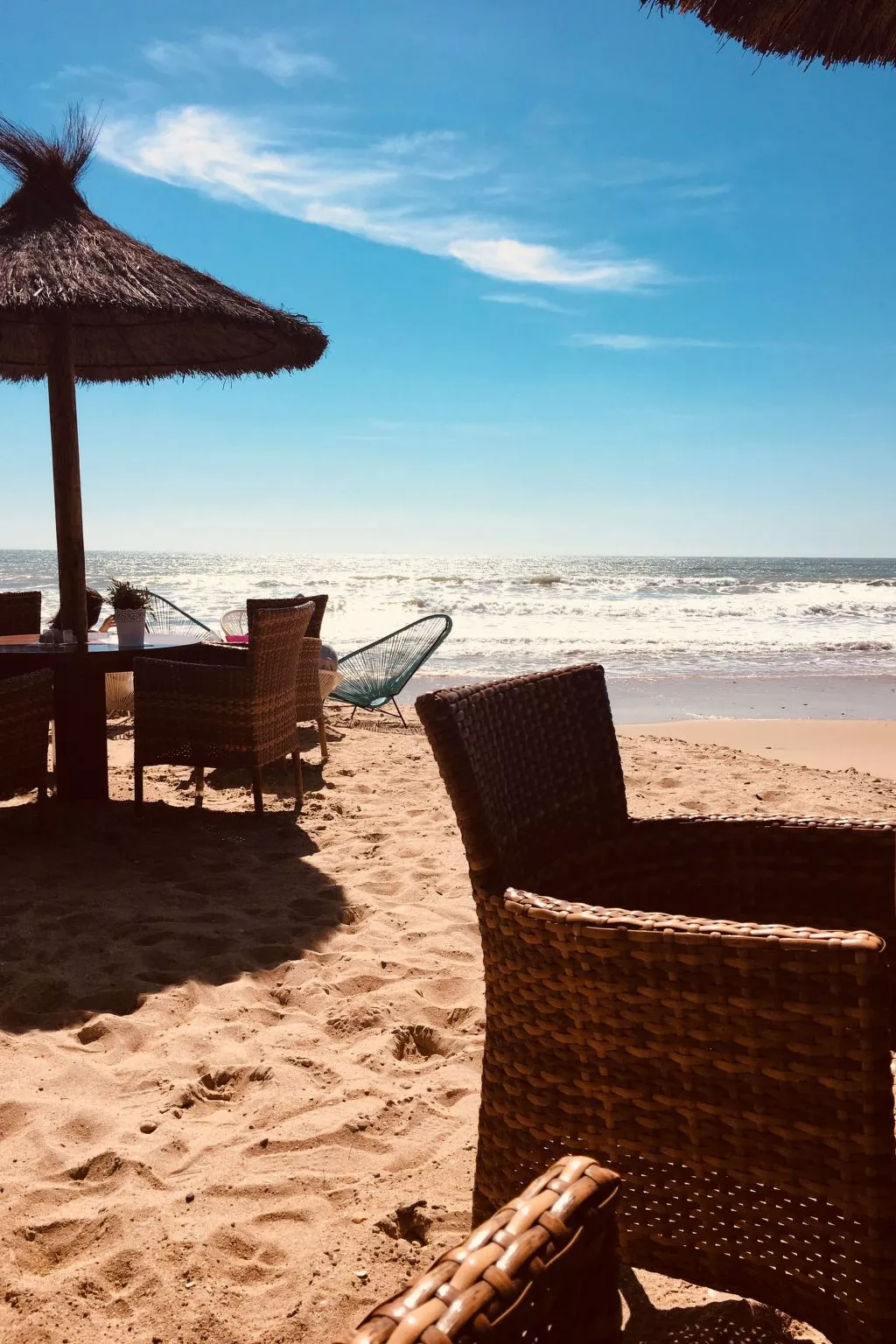 Helle und geräumige Wohnung in Conil-Draußen