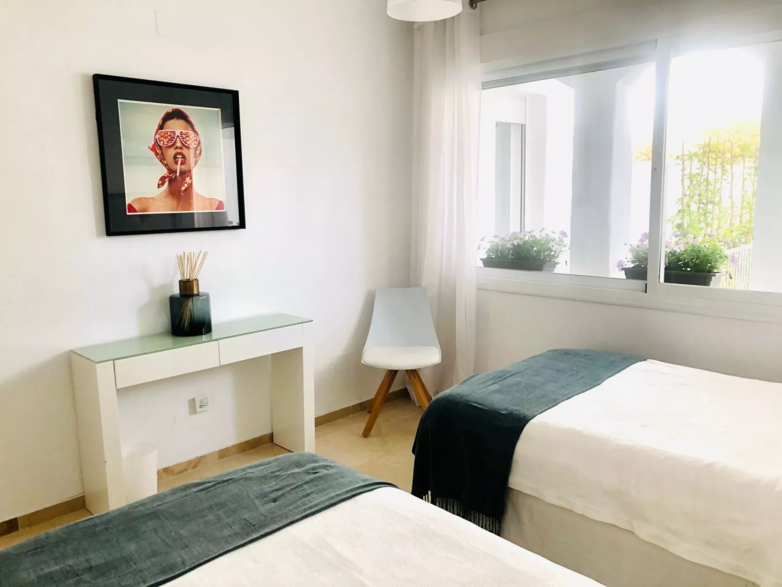 Appartement mit Pool - Dedans