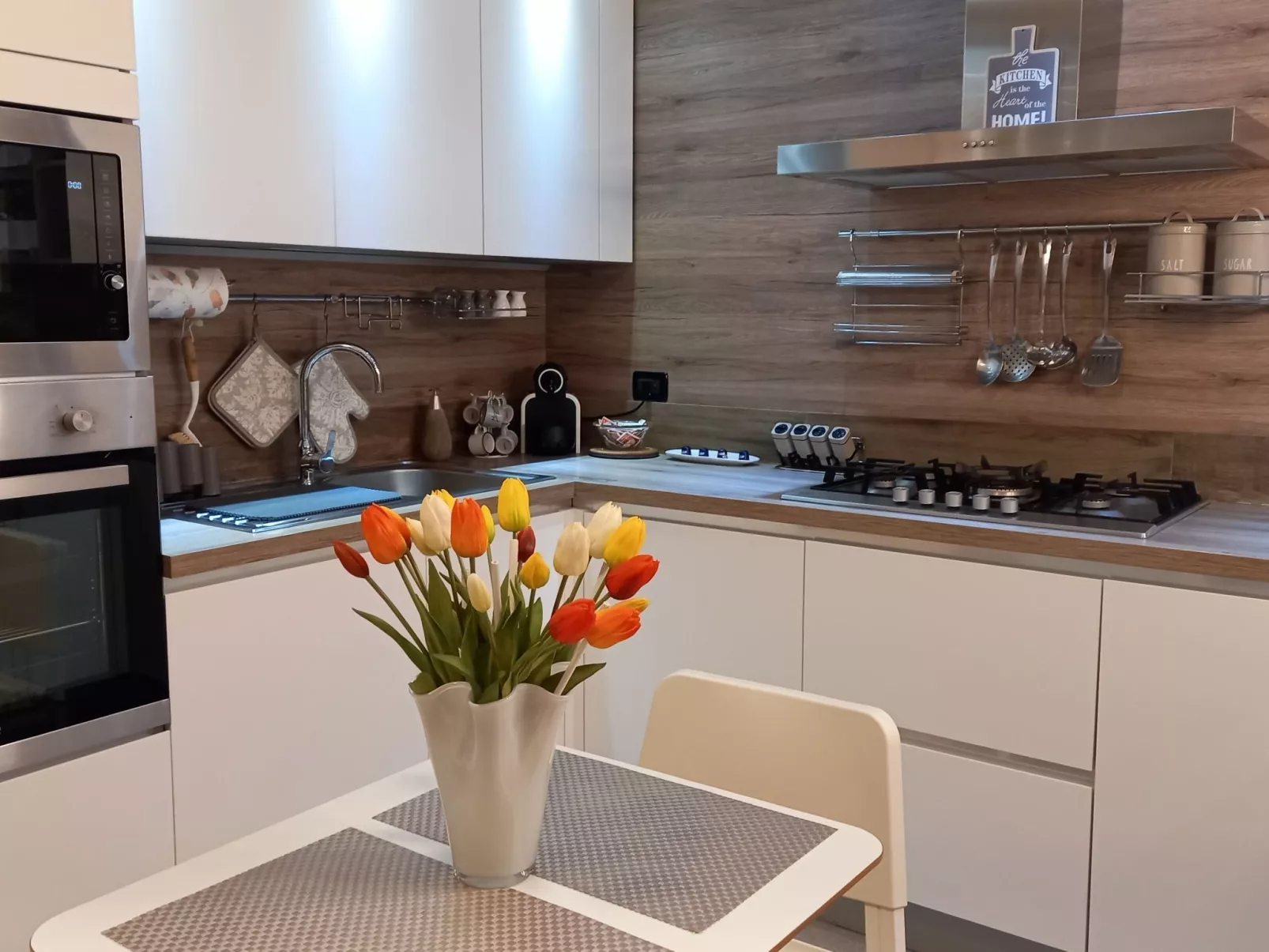 Stilvoller und gemütlicher Mini mit Garage-Inside