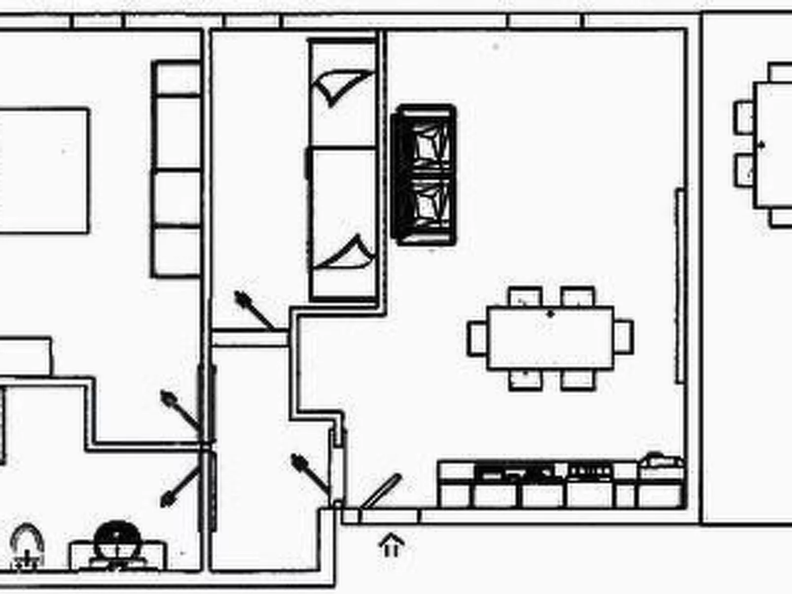 Wohnung 8 mit Seeblick, Garage, Schwimmbad,-Dedans