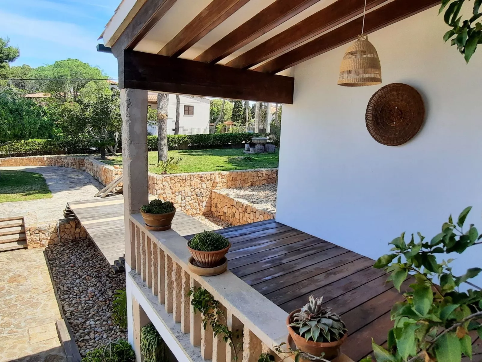 Charmante Familienvilla am Meer von Son Veri-Dehors