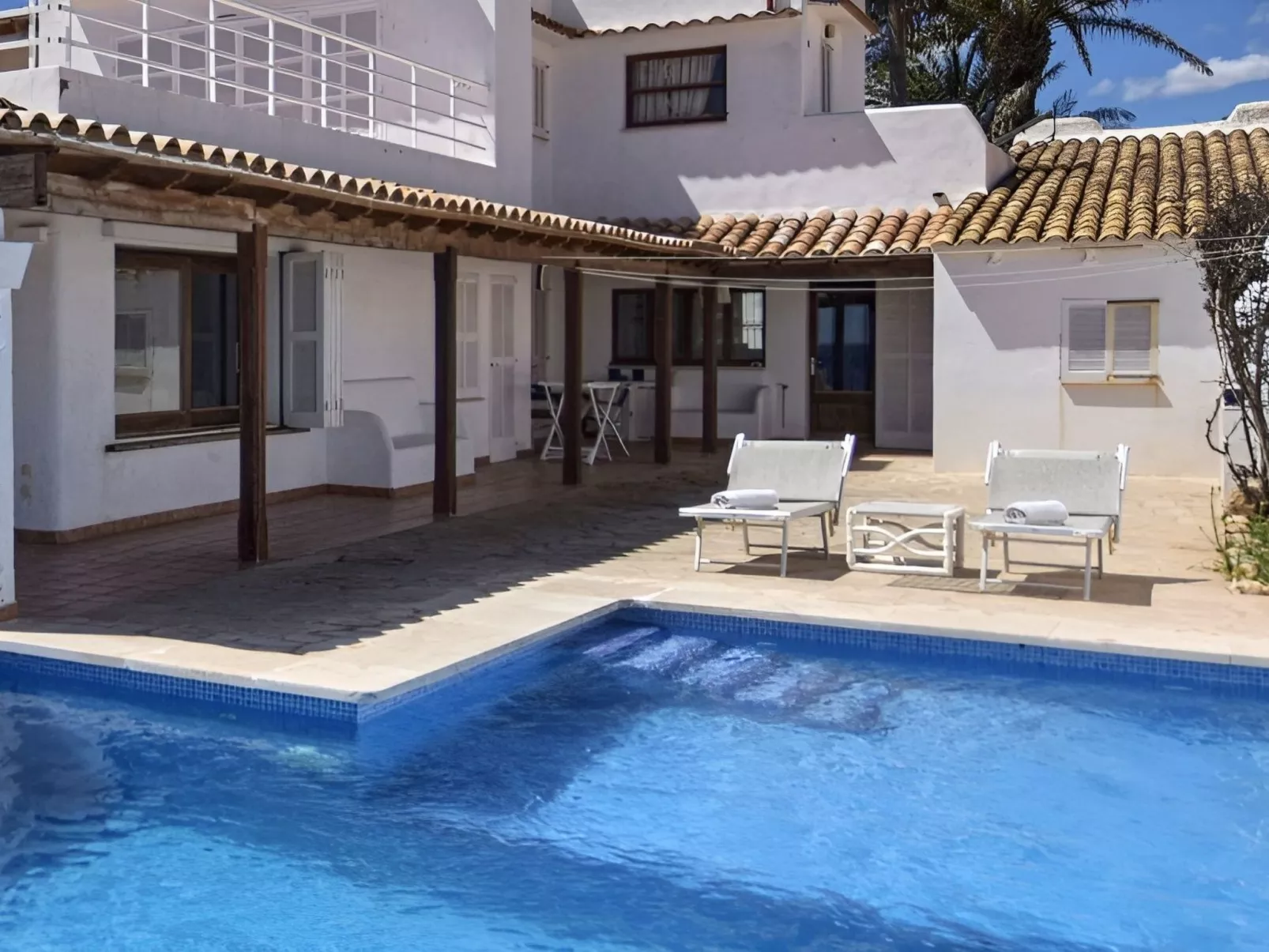 Villa "Solymar" privater Pool und Meerblick-Draußen