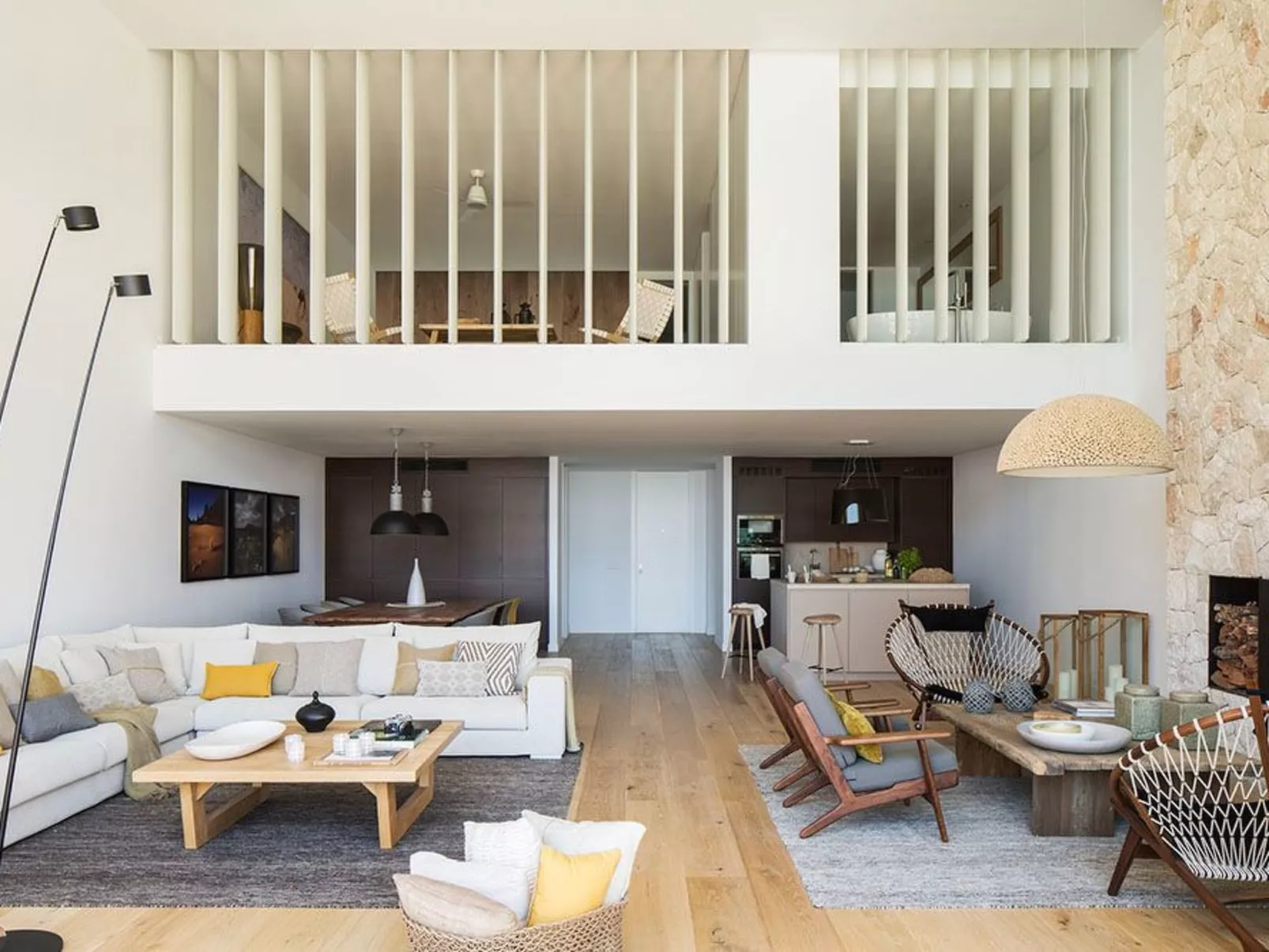 Haus "Colonia Beach" mit Blick auf das Wasser-Inside