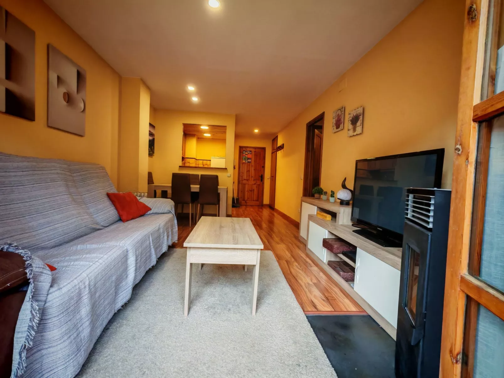 Wohnung mit Garten Isard 1 Vall de Boí-Inside