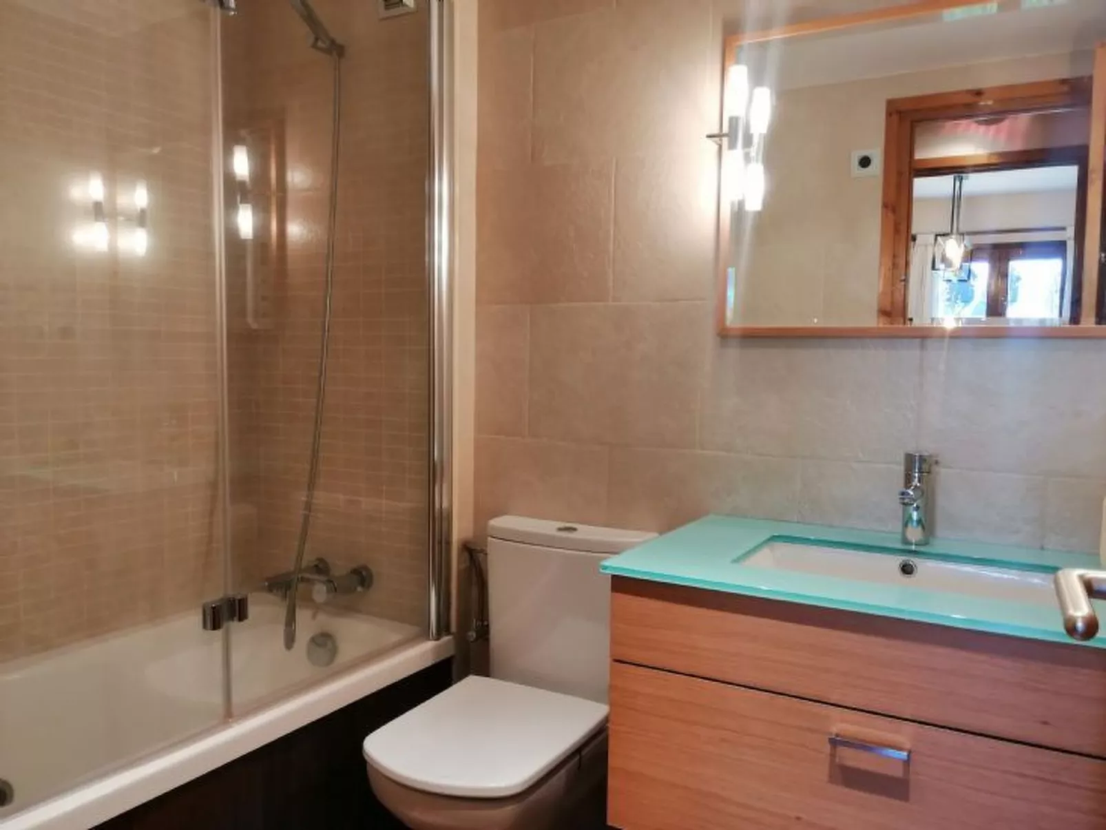 Geräumige Wohnung mit Garten und Schwimmbad Herbasabina 5 Vall de Boí-Drinnen