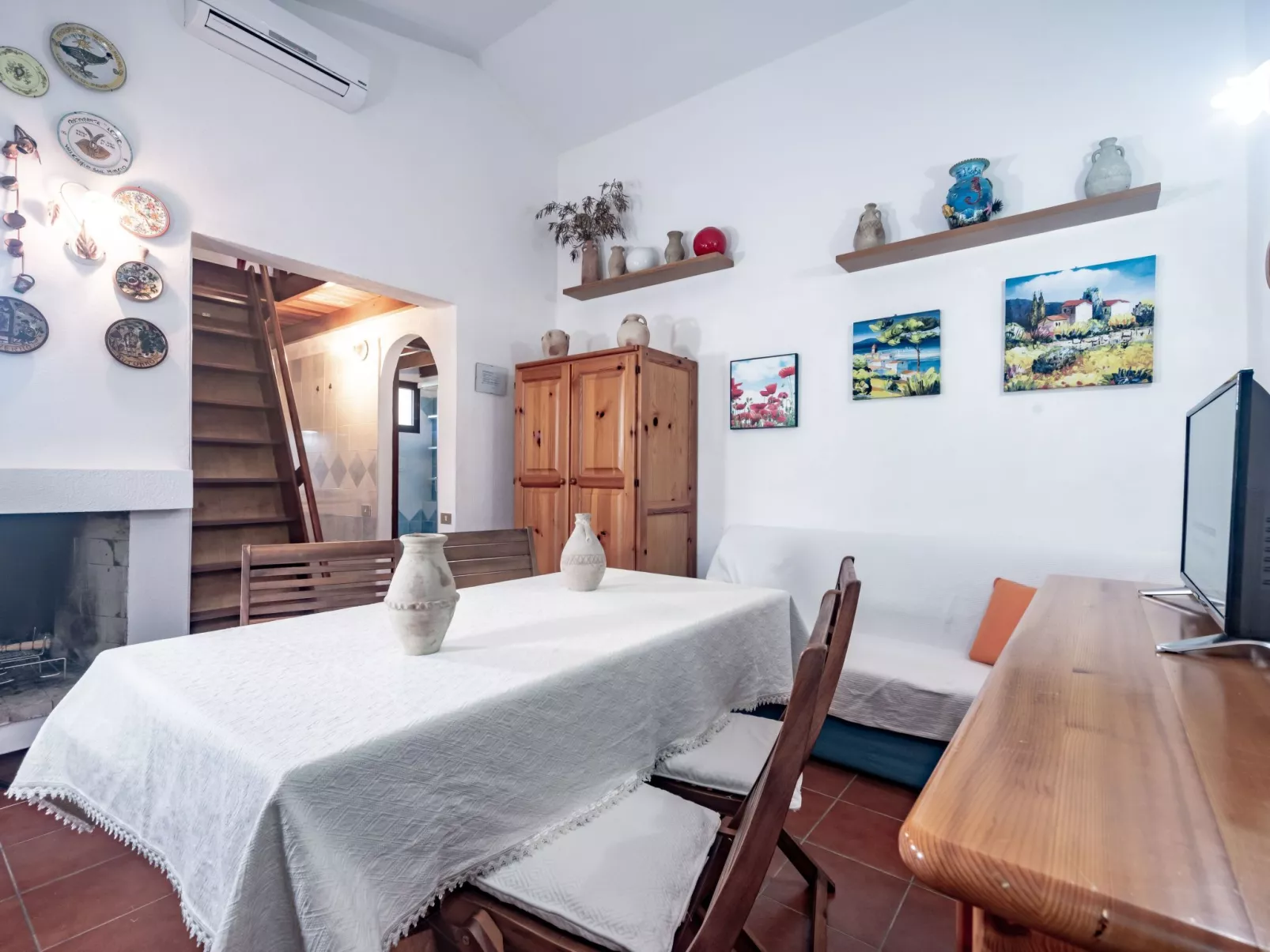 Gepflegtes Ferienhaus in Laufnähe zum Strand und mit gehobener Ausstattung-Inside