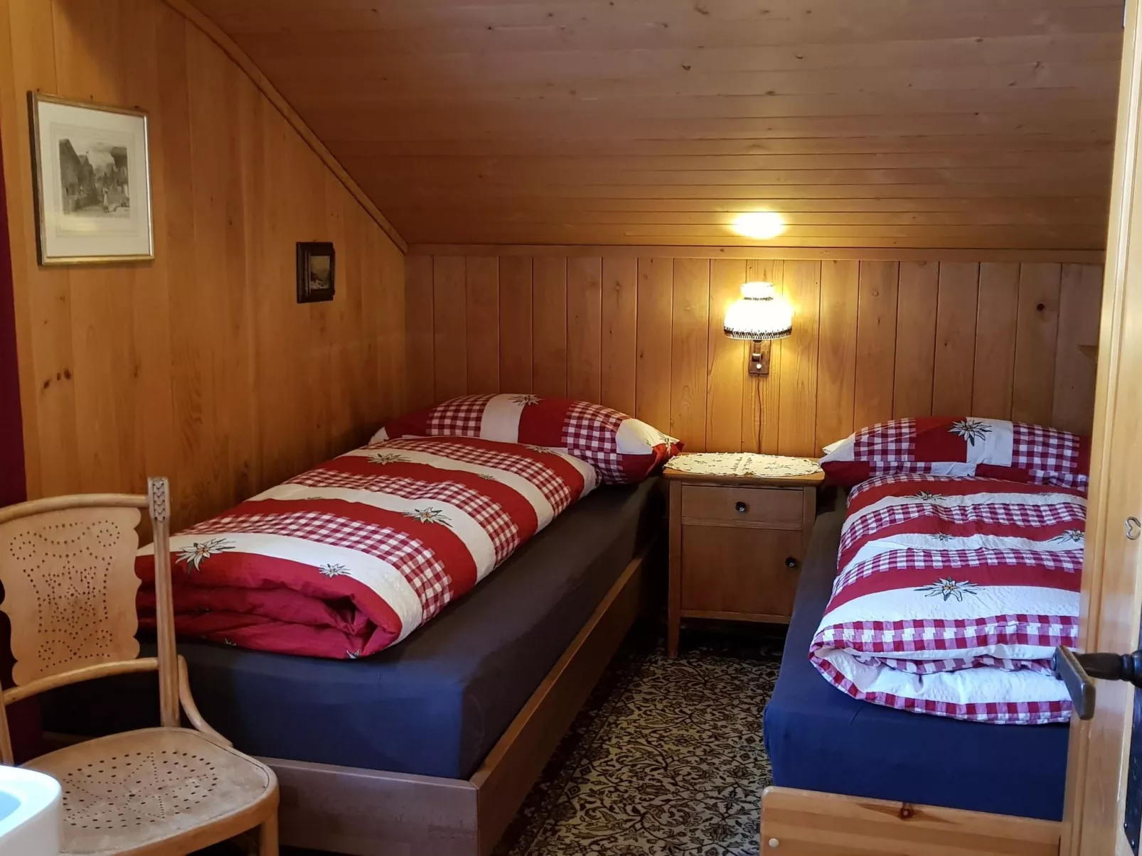 Chalet Gletscherfloh-Dedans