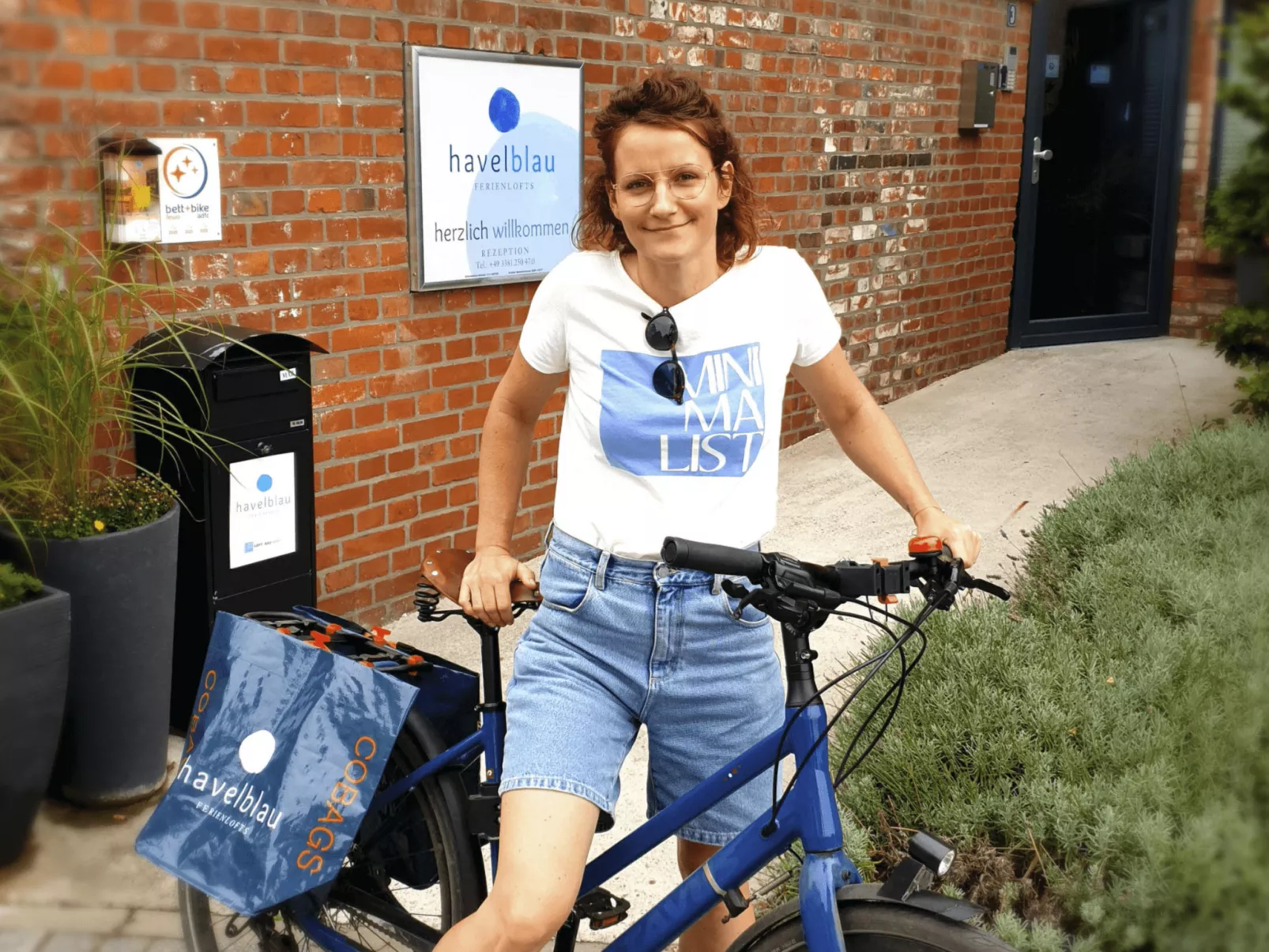 Wohnung in Brandenburg An Der Havel mit Grill, Terrasse und Garten-Outside