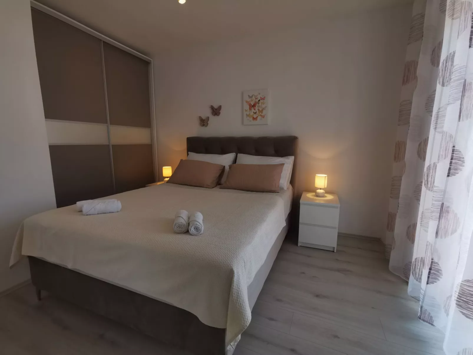 Gemütliche 2-Schlafzimmer-Wohnung mit Meerblick, Crikvenica-Drinnen