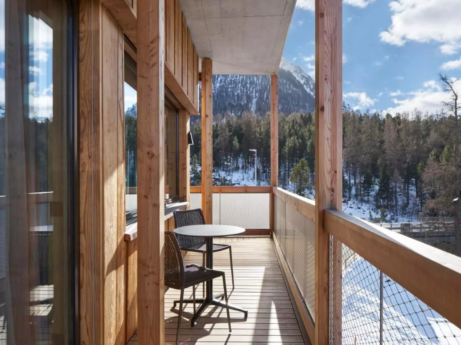 Alpine Lodge 4-Bett-Wohnung - Chesa a la Punt-Dehors