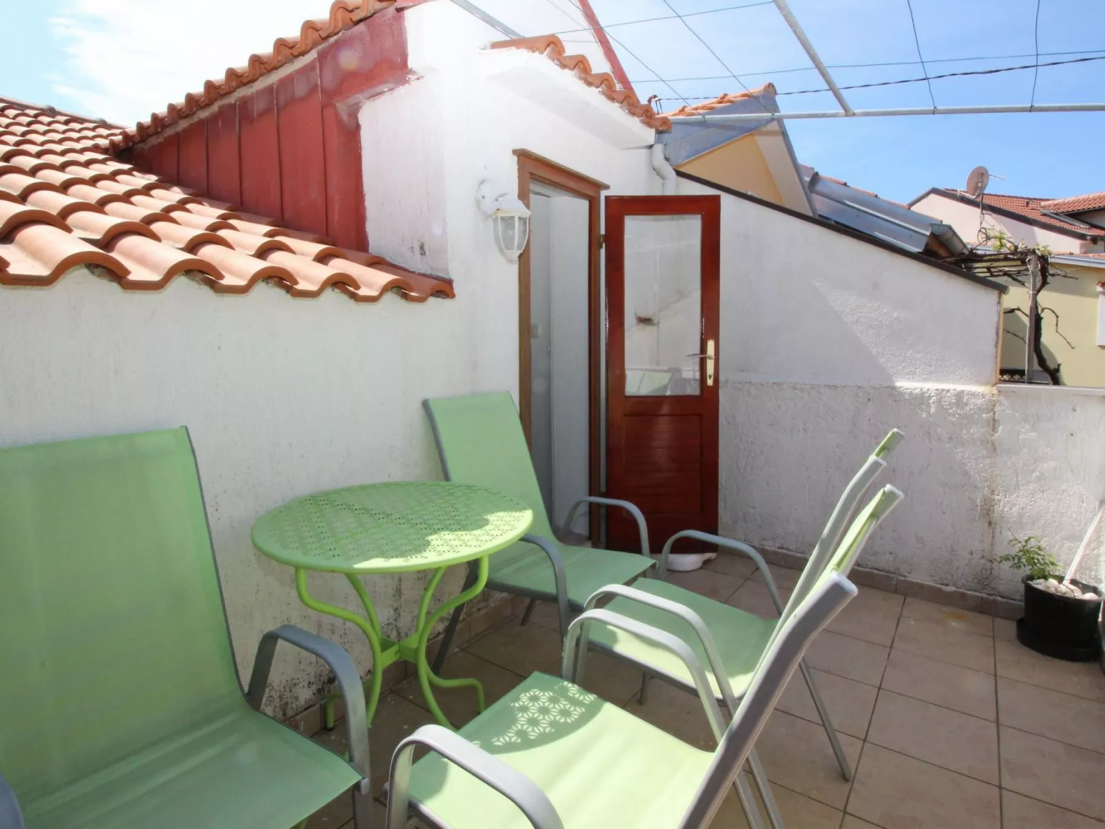 Appartement in Baška mit Eigenem Balkon-Dehors