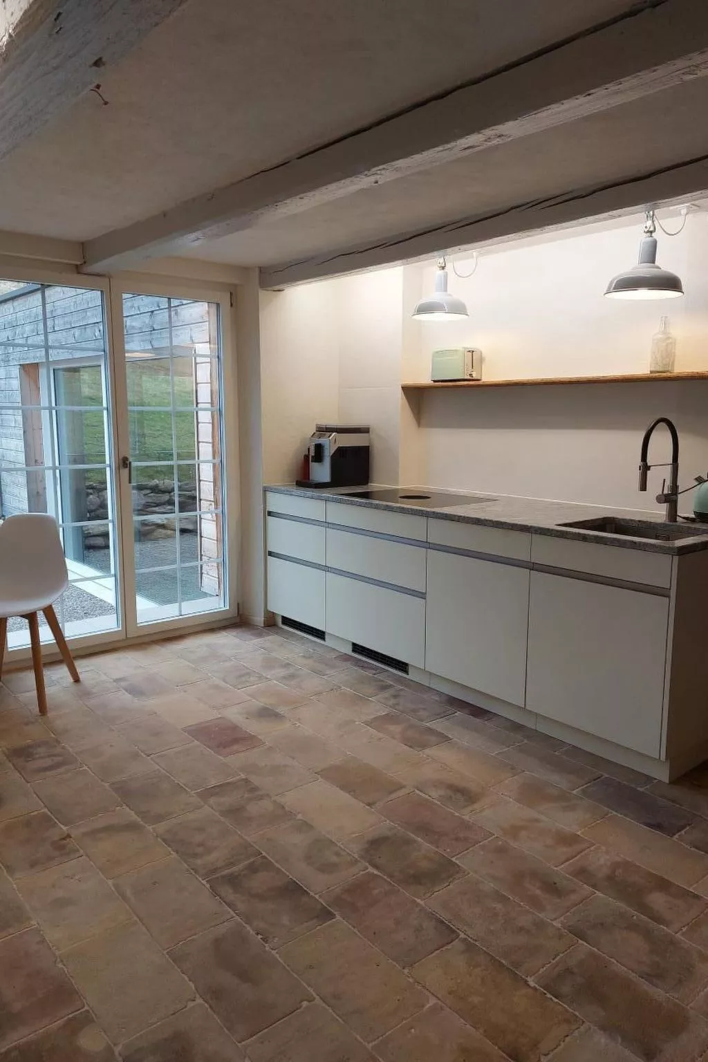 Historisches Riegel-Doppelbauernhaus-Inside