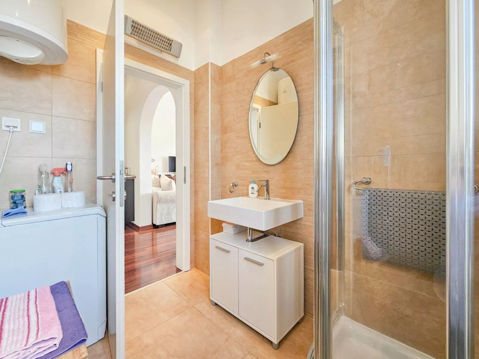 Für 4 Personen ca. 50 m&sup2; in Stancija Vinjeri Novigrad, Adriaküste Kroatien-Dedans