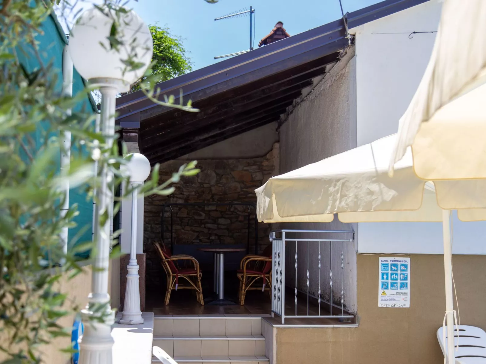 'Frane' mit eigenem Pool-Dehors