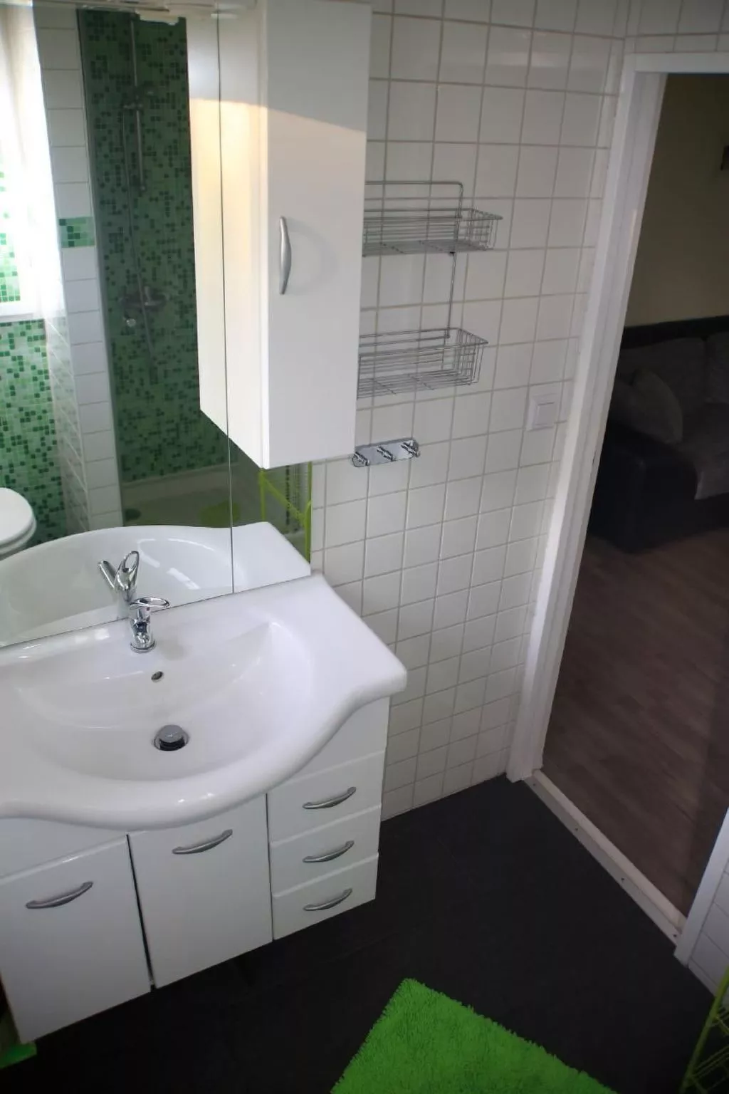 In Storkow mit Schönem Garten-Drinnen