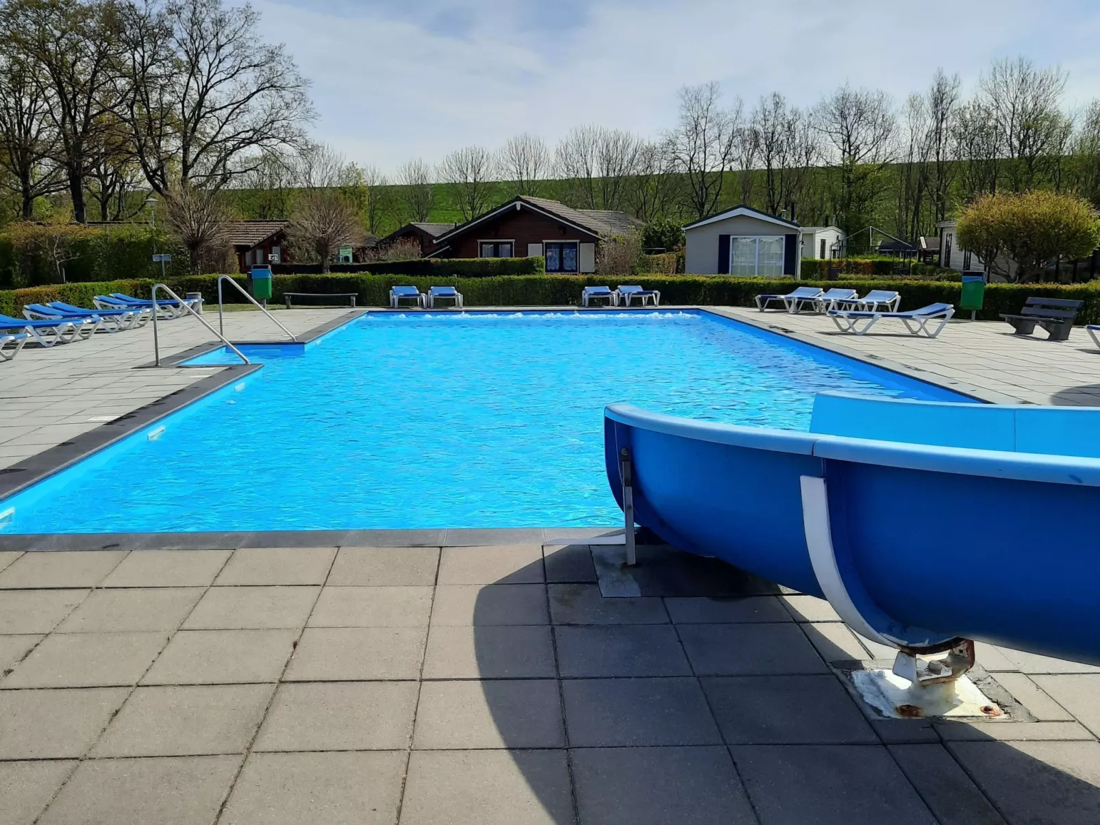 Mobilheim Budget 6p auf dem Campingplatz Scheldeoord-Draußen