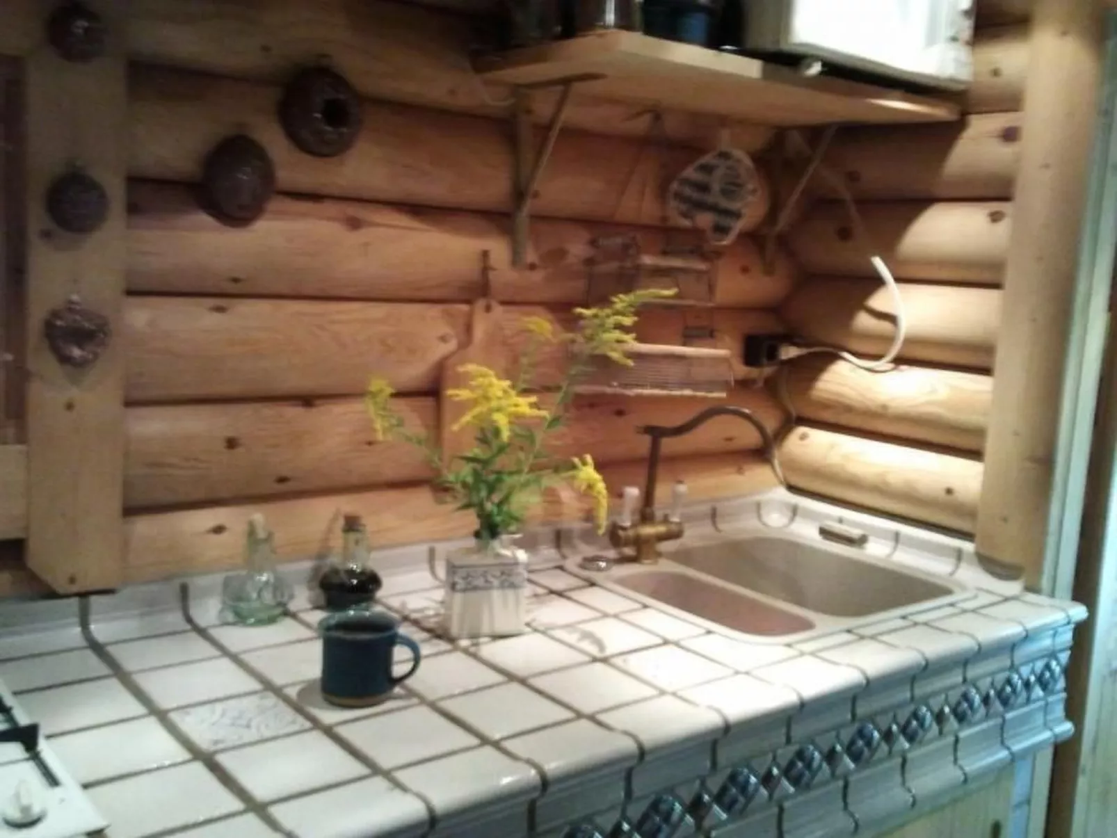 Finnisches Holzhaus-Drinnen