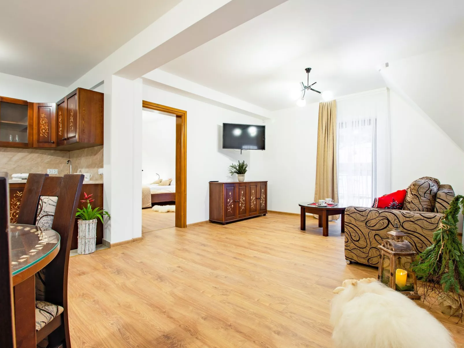 Wohnung in Villa 35-Drinnen