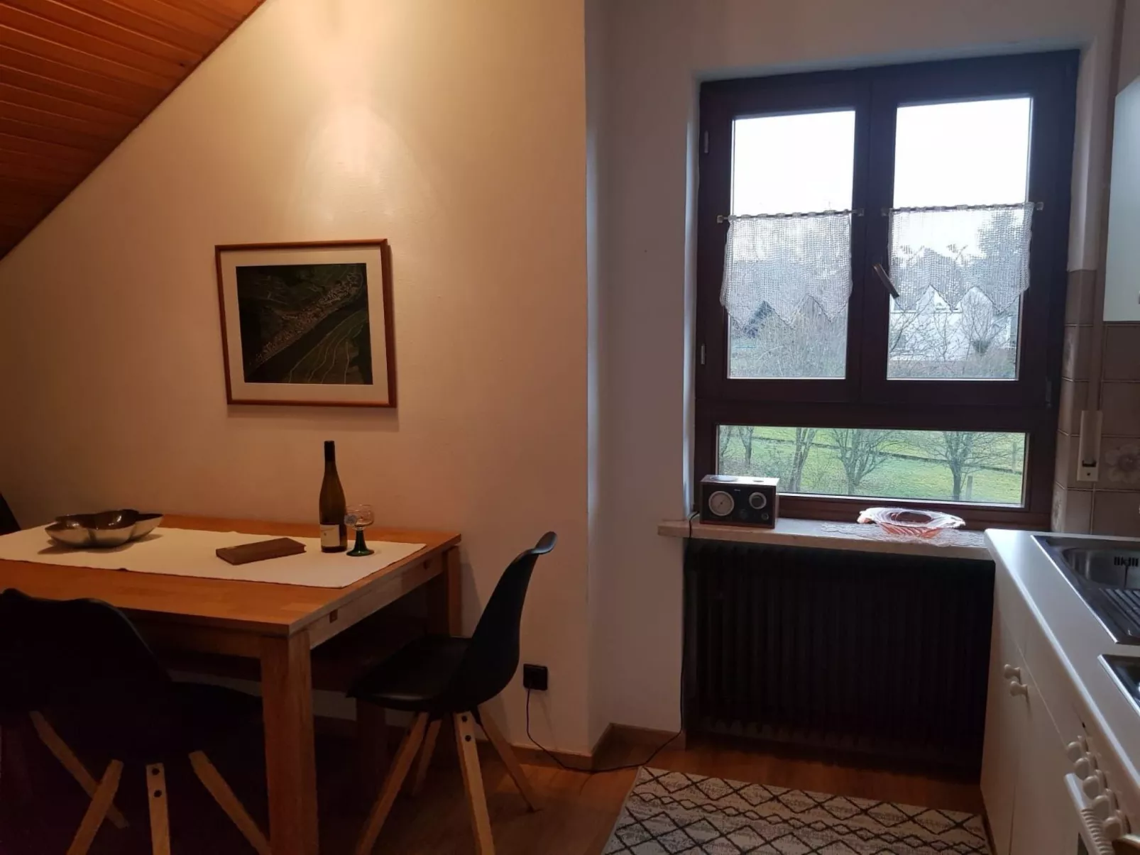 Appartement mit Balkon-Inside