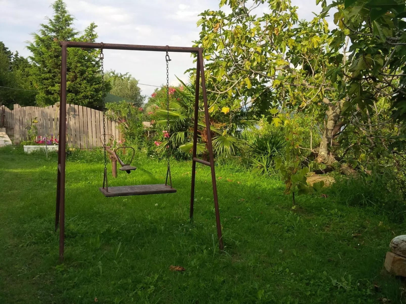 Appartement mit Balkon-Draußen