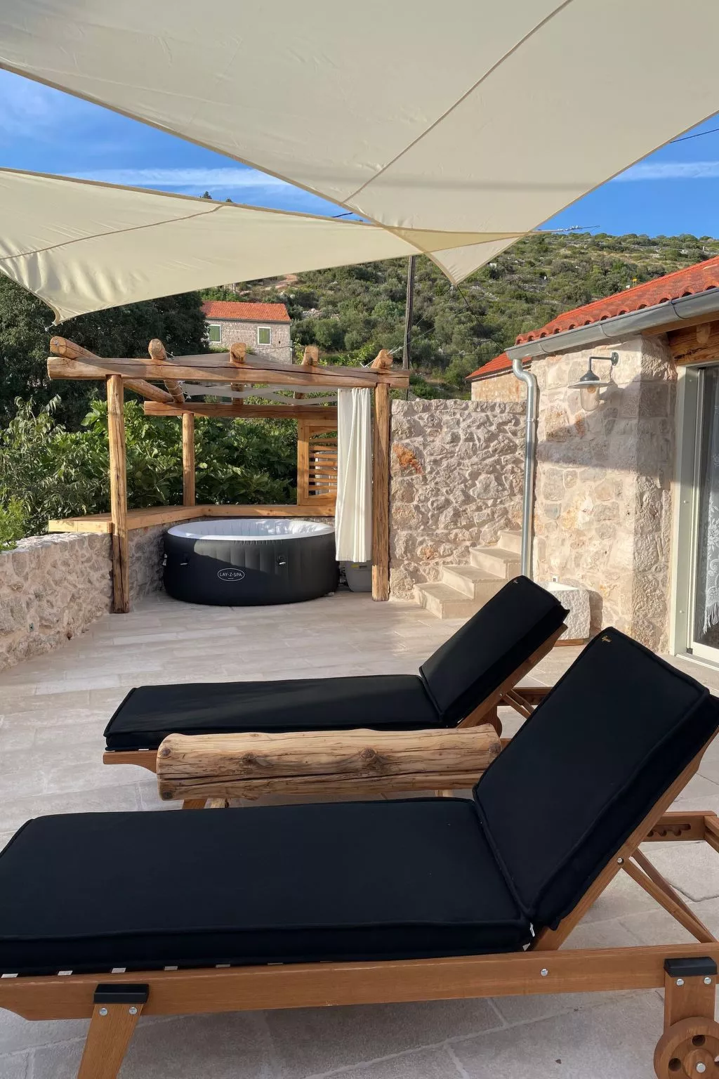 Charmantes traditionelles Steinhaus Villa Teza Hvar-Drinnen