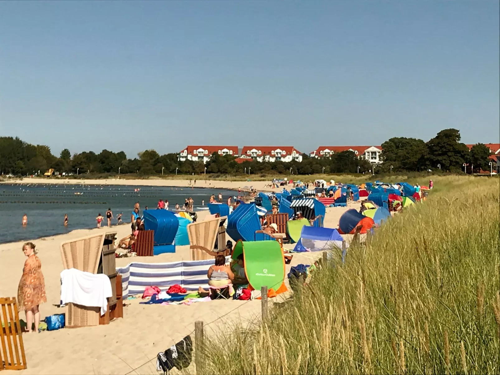Strandnahe Ferienwohnung in ruhiger Lage-Outside