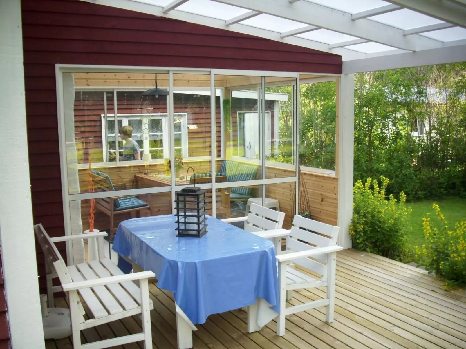 In Karlsborg mit Offenem Kamin-Draußen