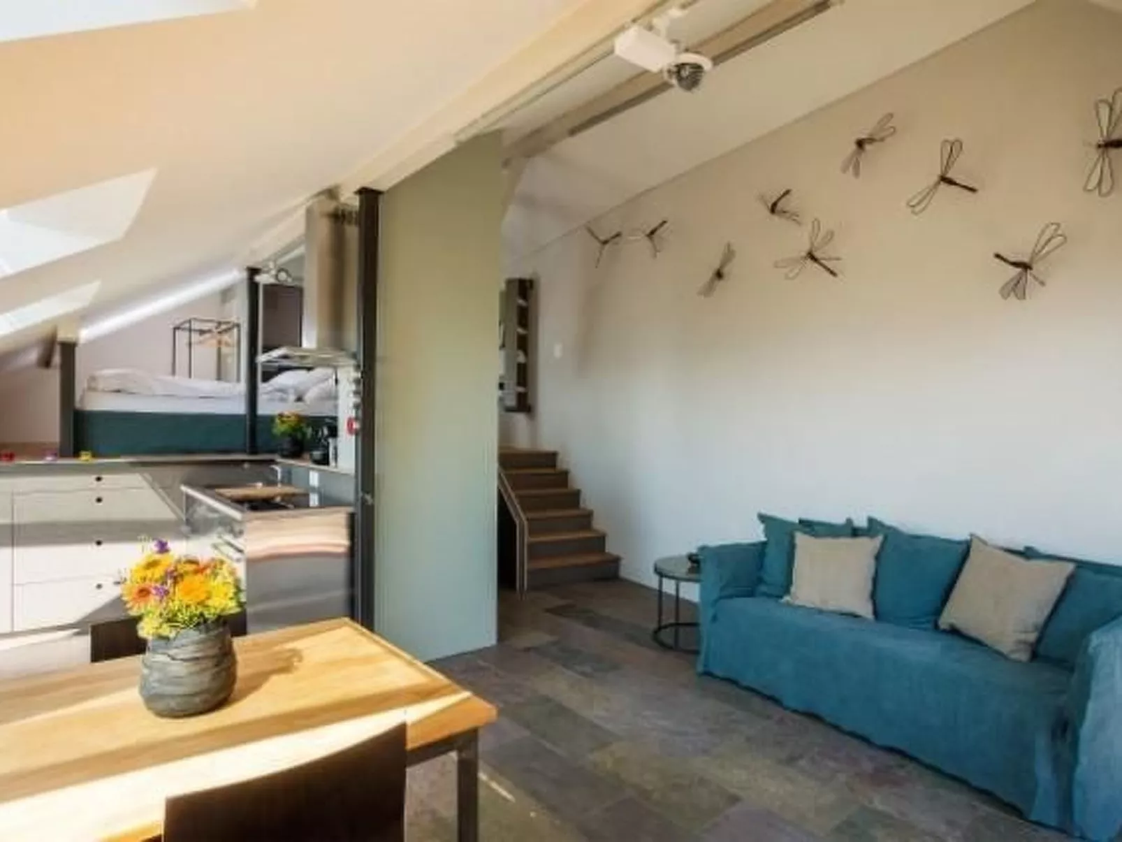 Loft auf zwei Ebenen-Inside