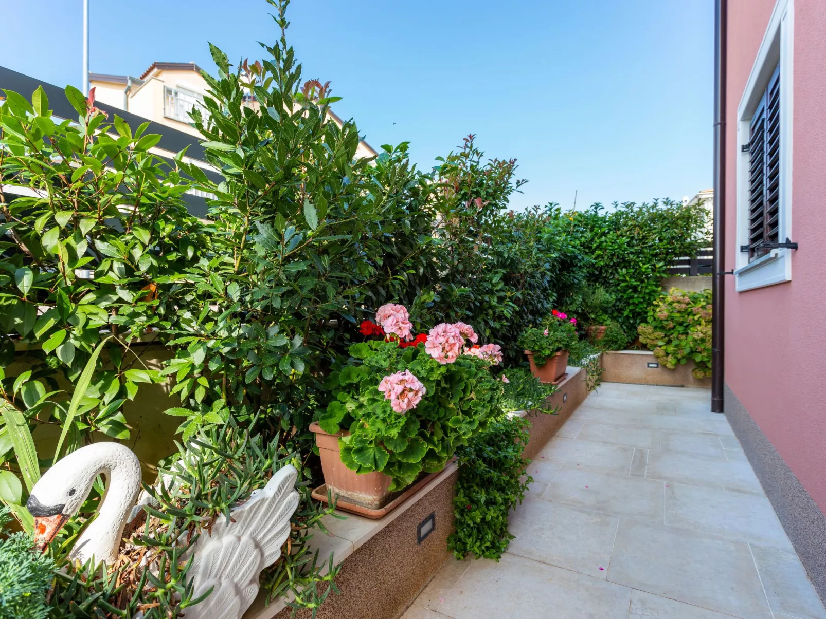 Schöne Wohnung Funtana Nr.3-Dehors