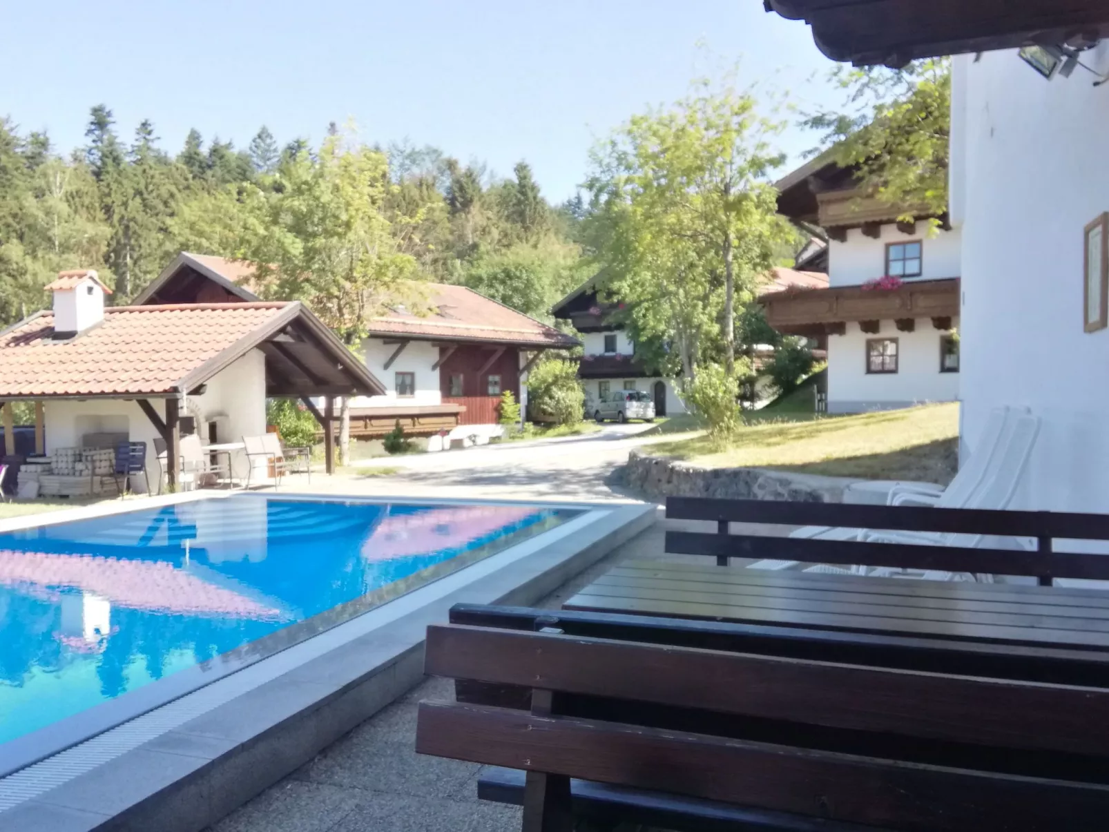 Feriendorf Adalbert Stifter Wohnung Nr. 205-Draußen