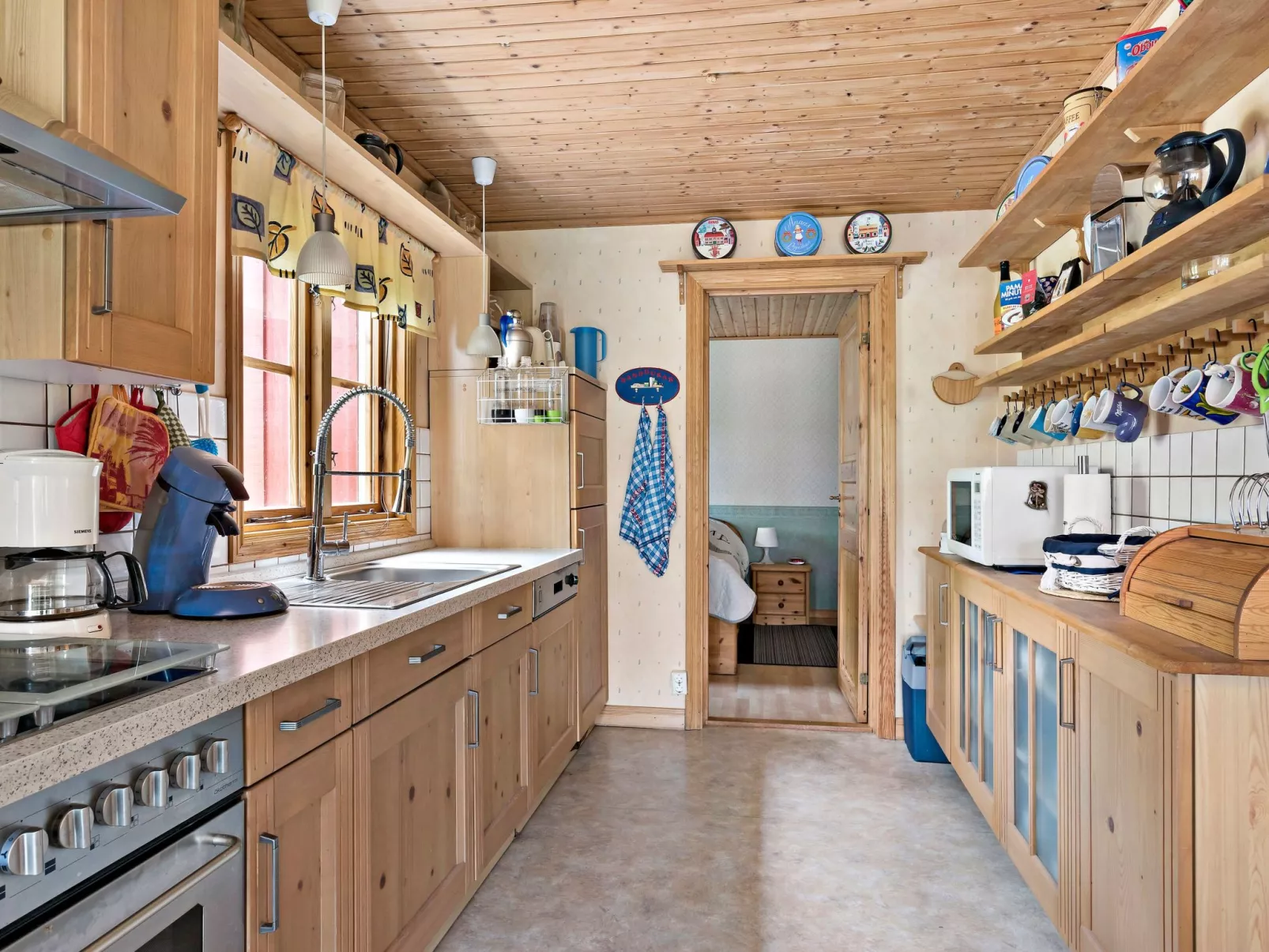 Idyllisch gelegenes, ebenerdiges Haus mit Terrasse-Dedans