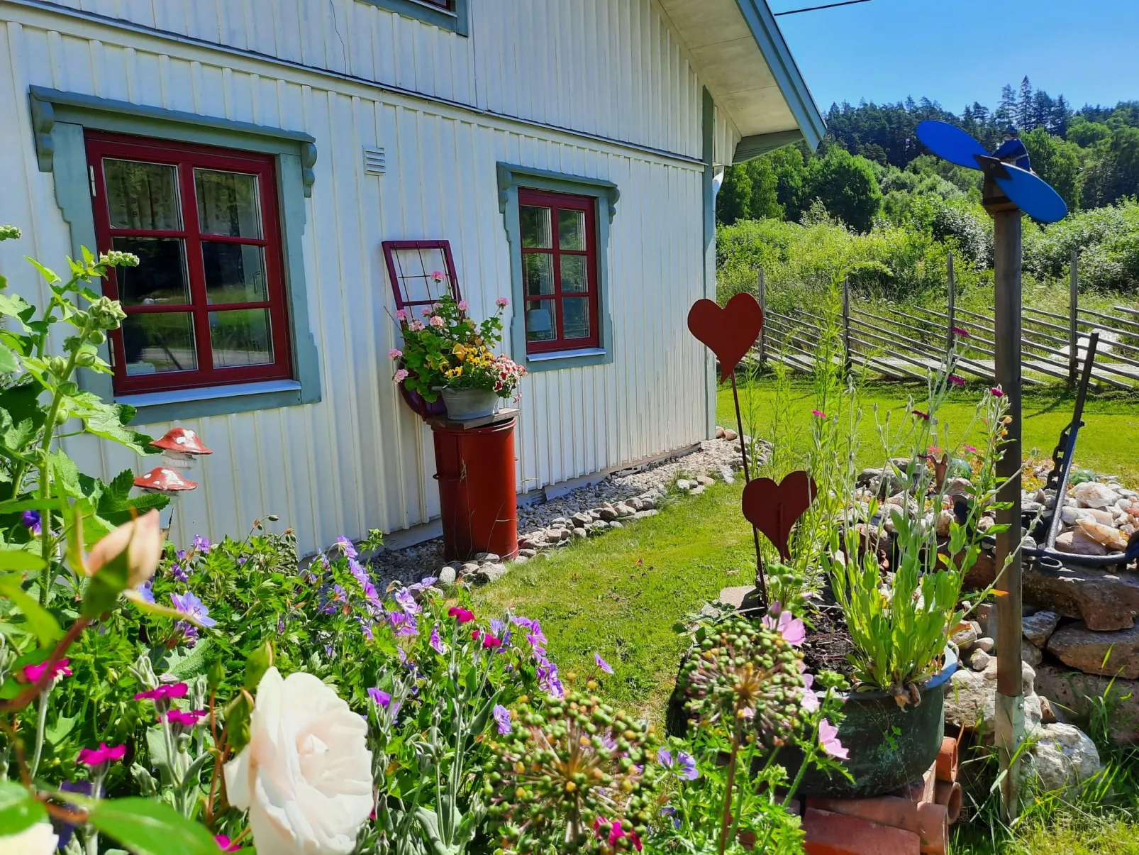 Bauernhaus-Wohnung bei Göta Älv in der Nähe von Göteborg - Outside
