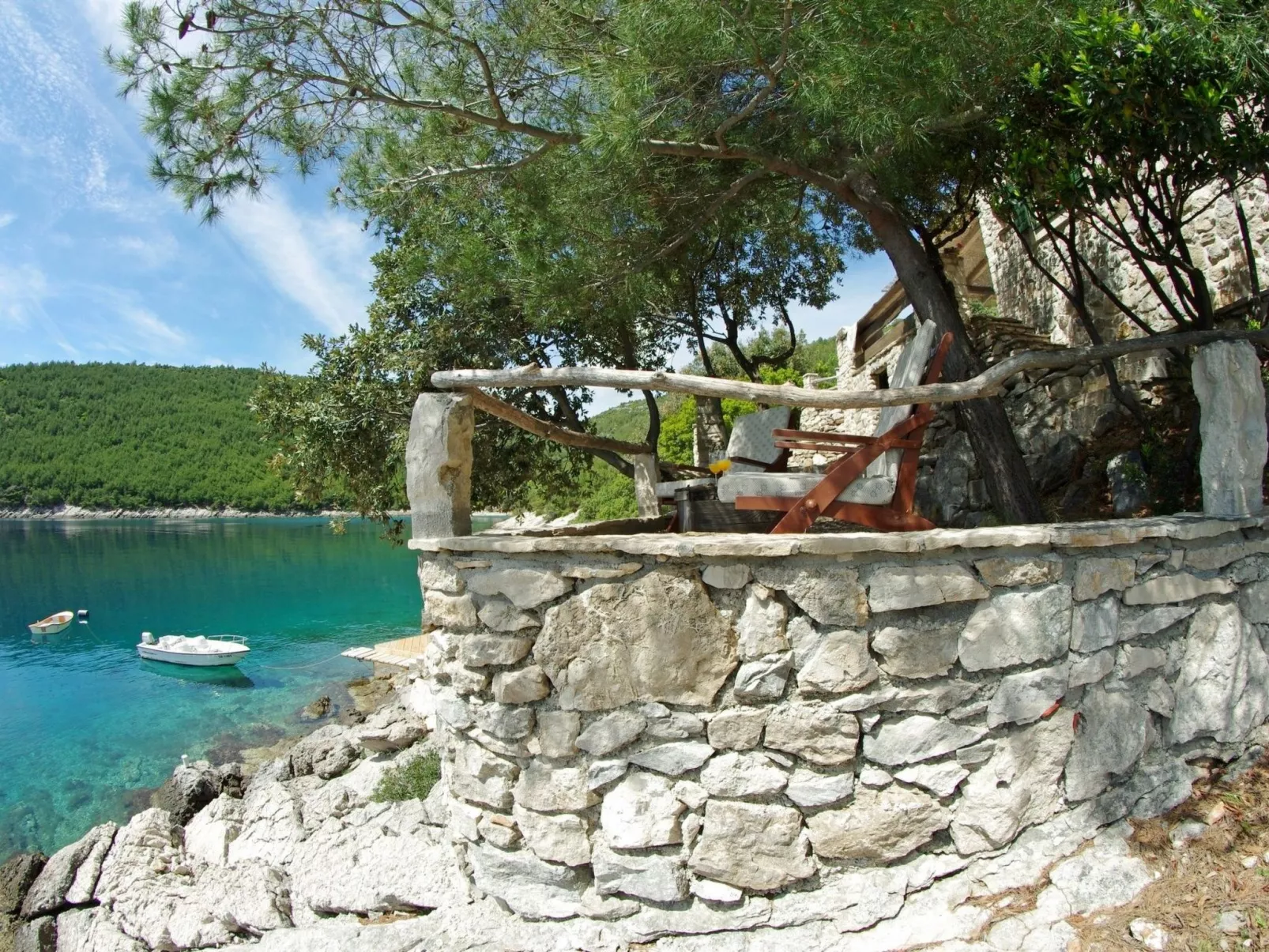 In Selca mit Garten, Terrasse und Grill-Draußen