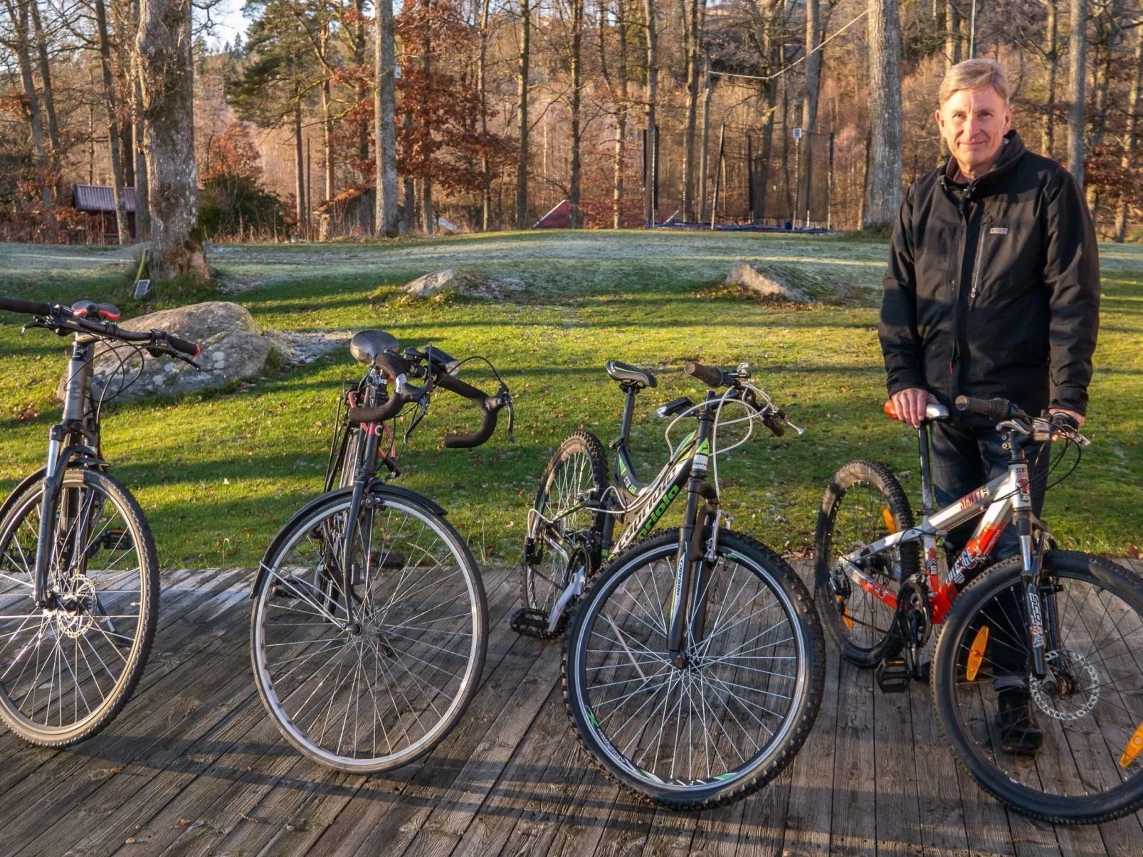 "Évika 1" mit Sauna-Outside