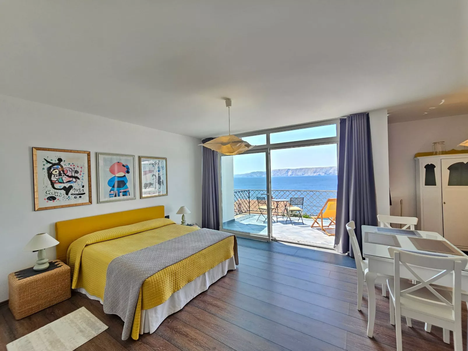 Wohnung für 4 Personen mit Meerblick-Drinnen