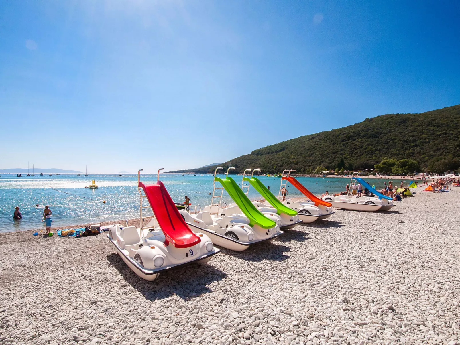 Wohnung "Ela A4" direkt am Strand-Outside