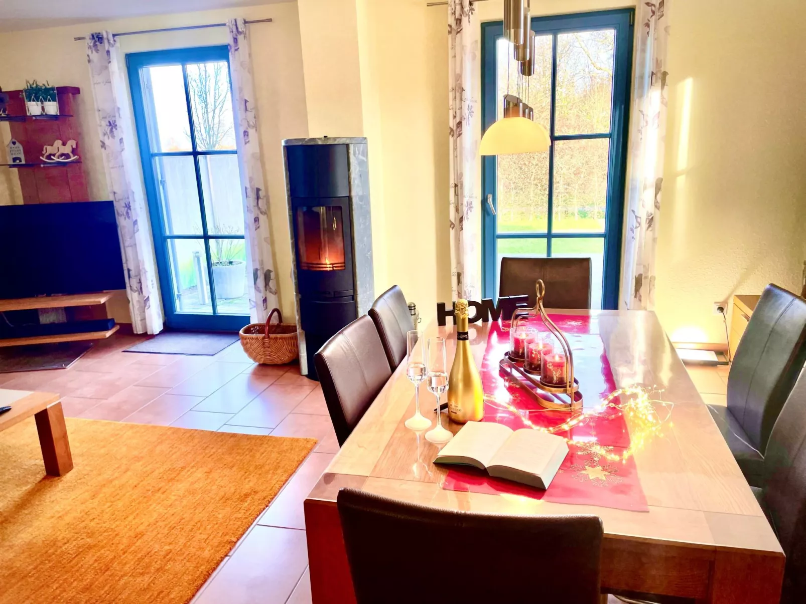 Reethaus Meeresbrise-Drinnen