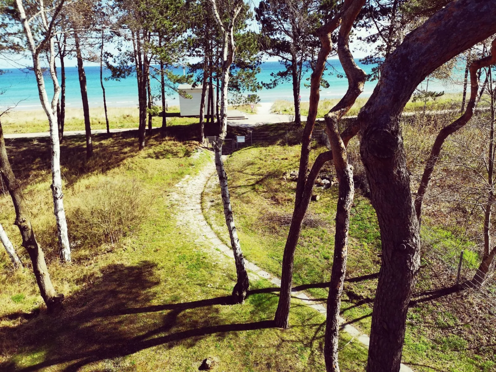 Meeresblickpanorama-Dehors