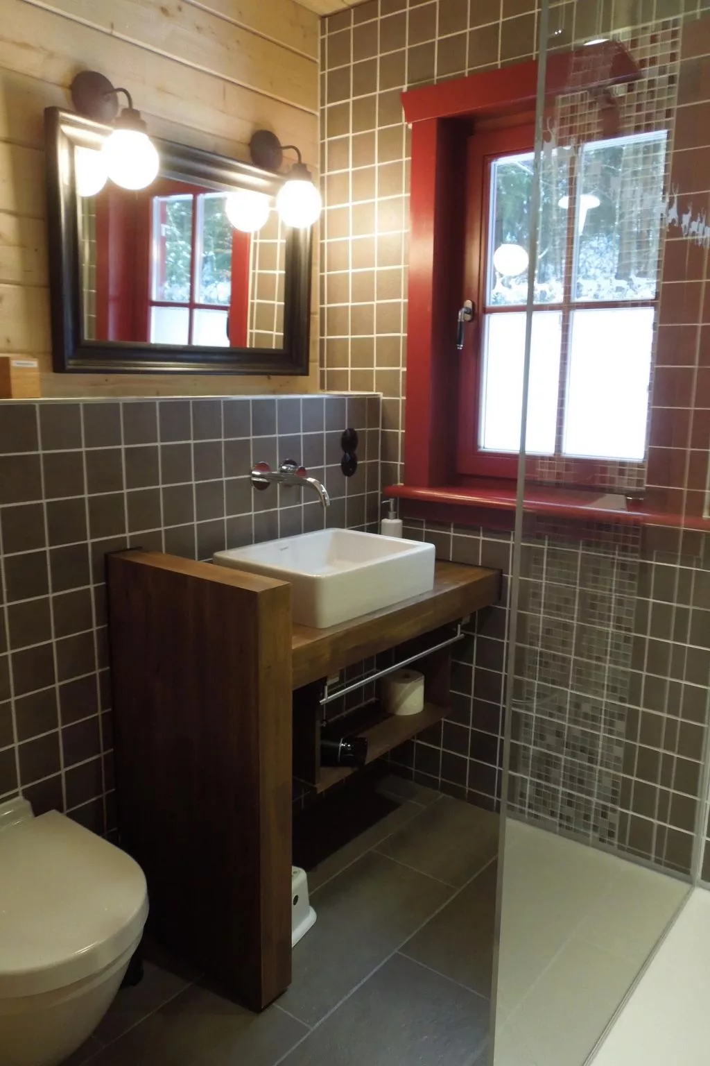 Blockhaus Bodefall-Dedans