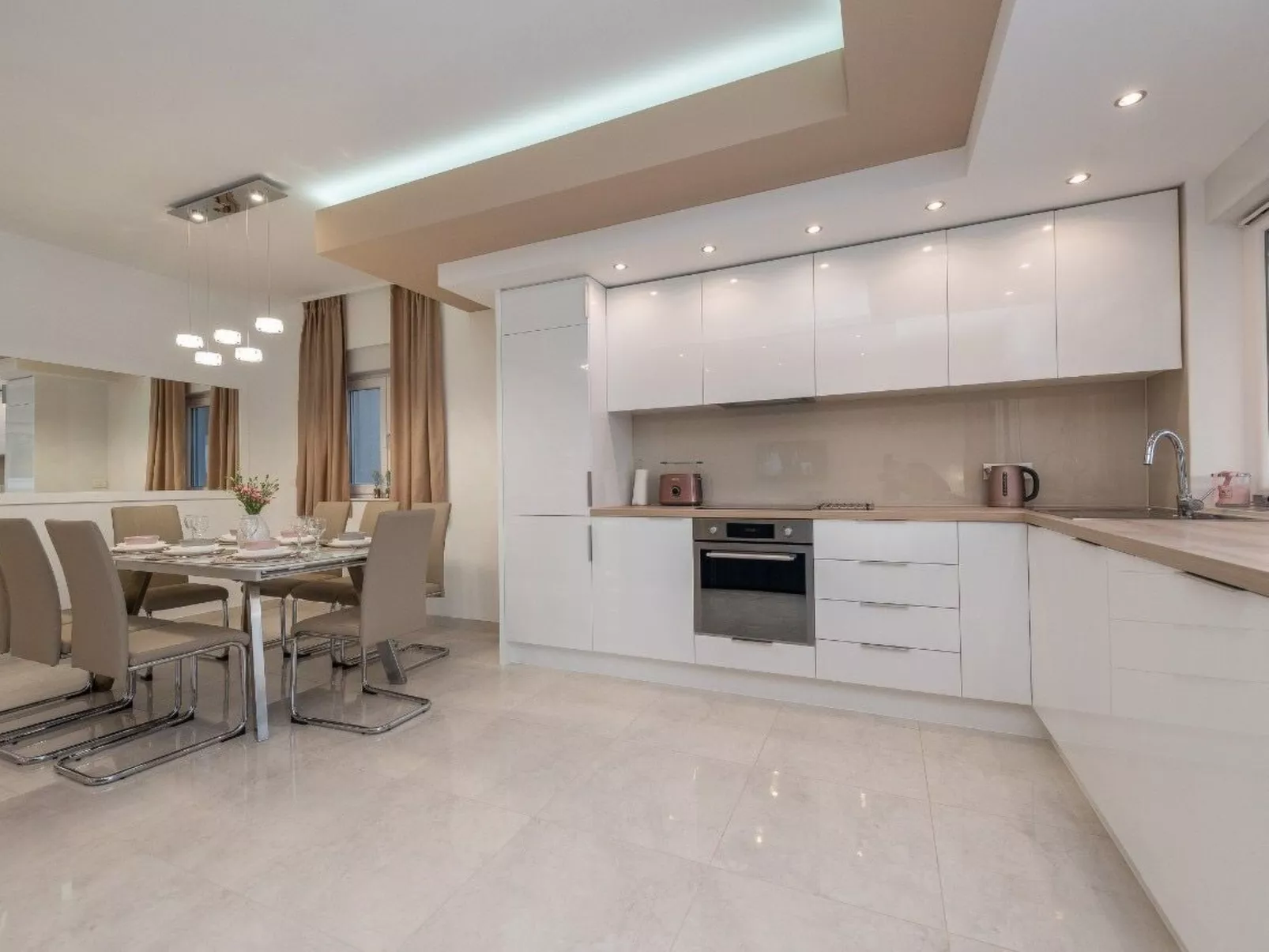 Villa mit beheiztem Pool Privlaka - TA Leut Agency-Drinnen