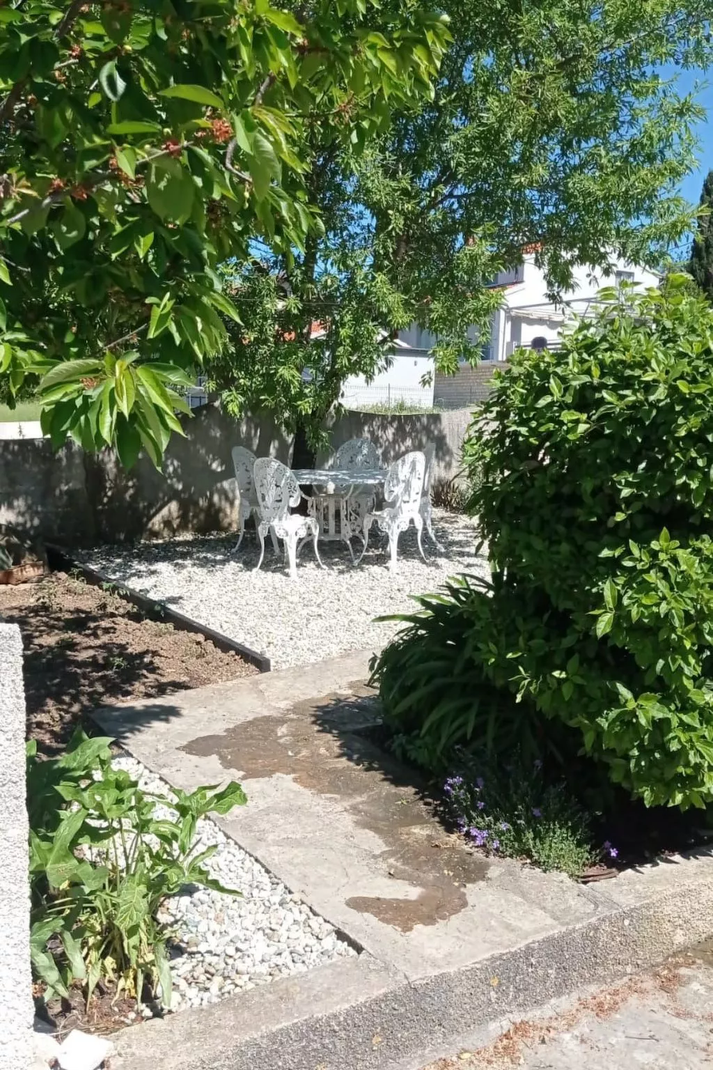 Gartenvilla am Meer Kožino-Draußen