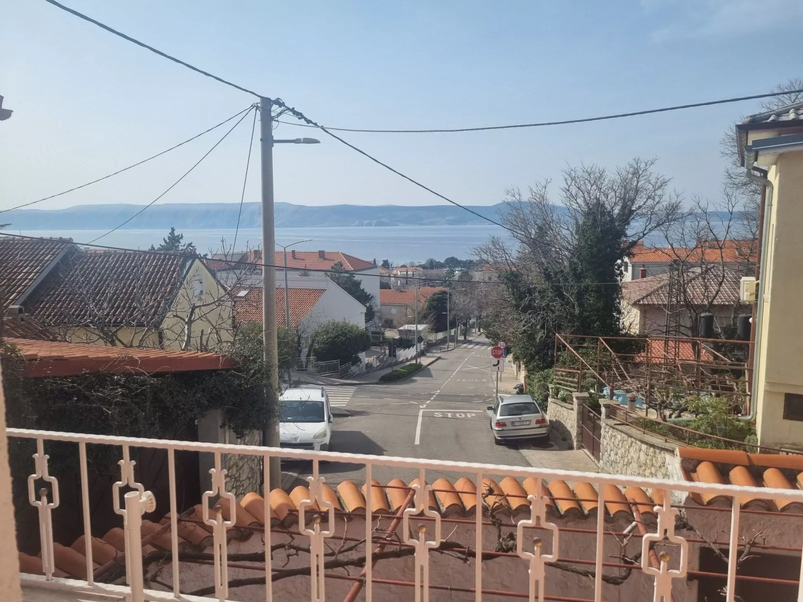 Wohnung für 3 Personen mit Terrasse-Draußen