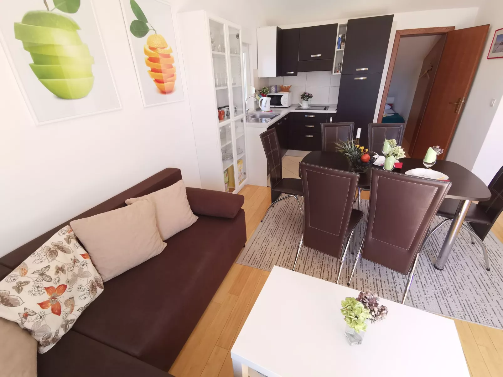 Wohnung für 6 Personen mit Terrasse und Meerblick-Inside