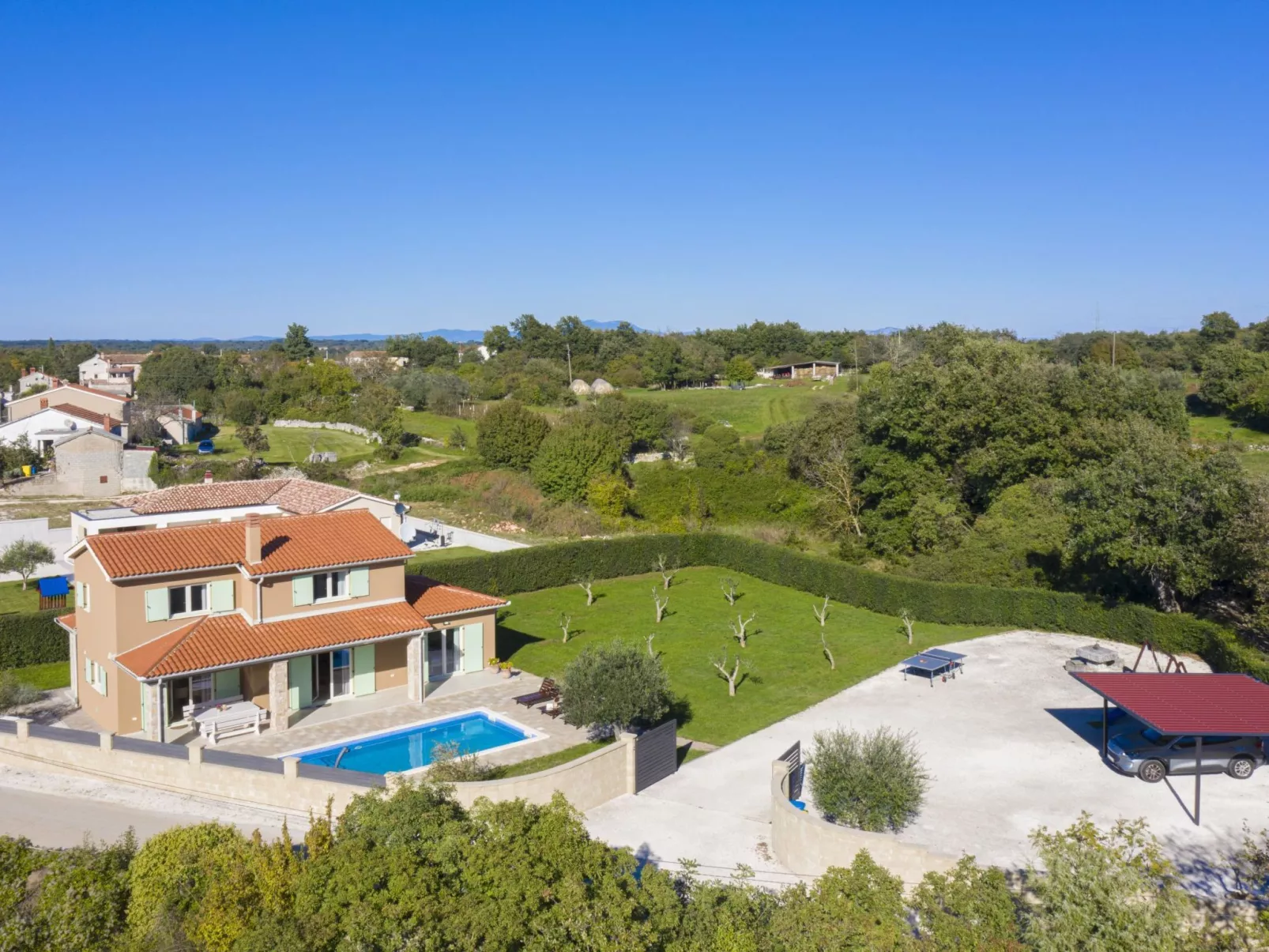 "Villa Matea" mit privatem Pool-Draußen