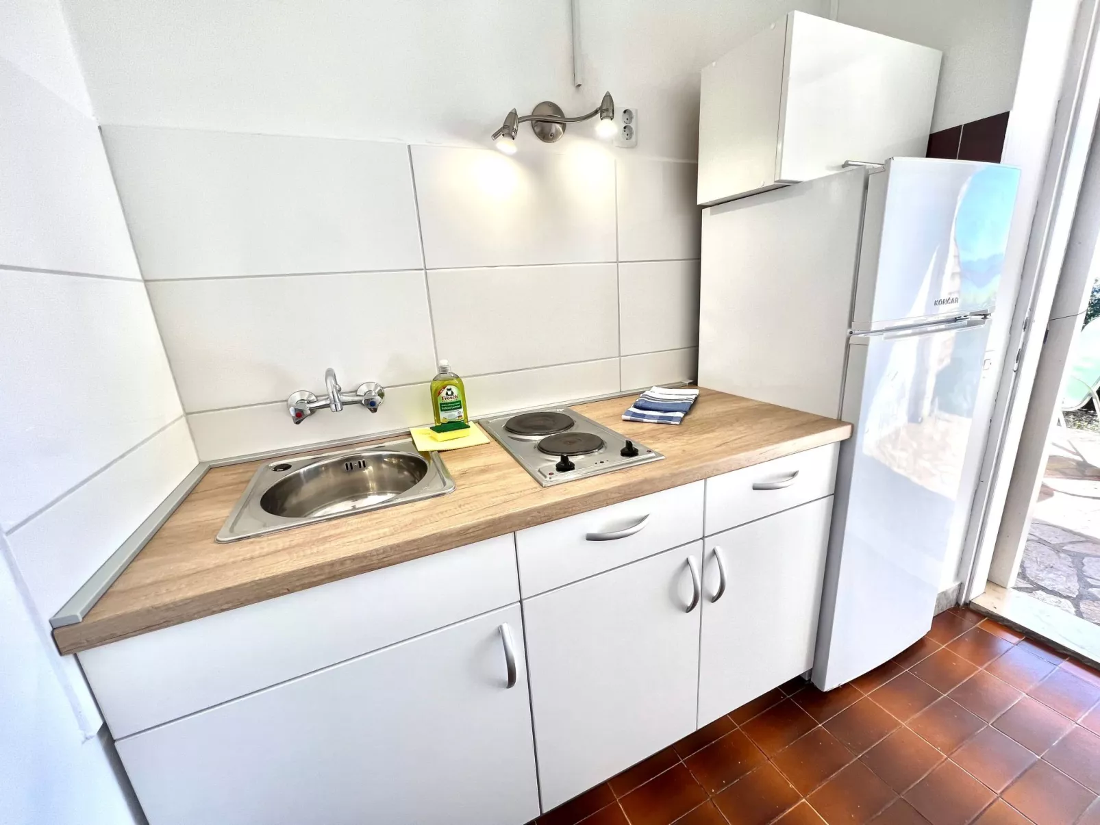 In Dramalj mit Terrasse und Garten und Meerblick-Dedans