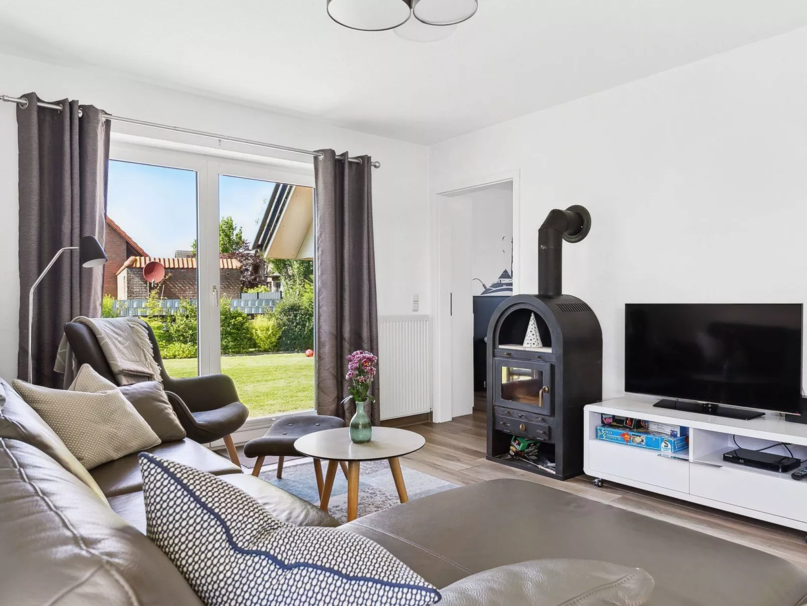 Ferienkate am Deich-Drinnen