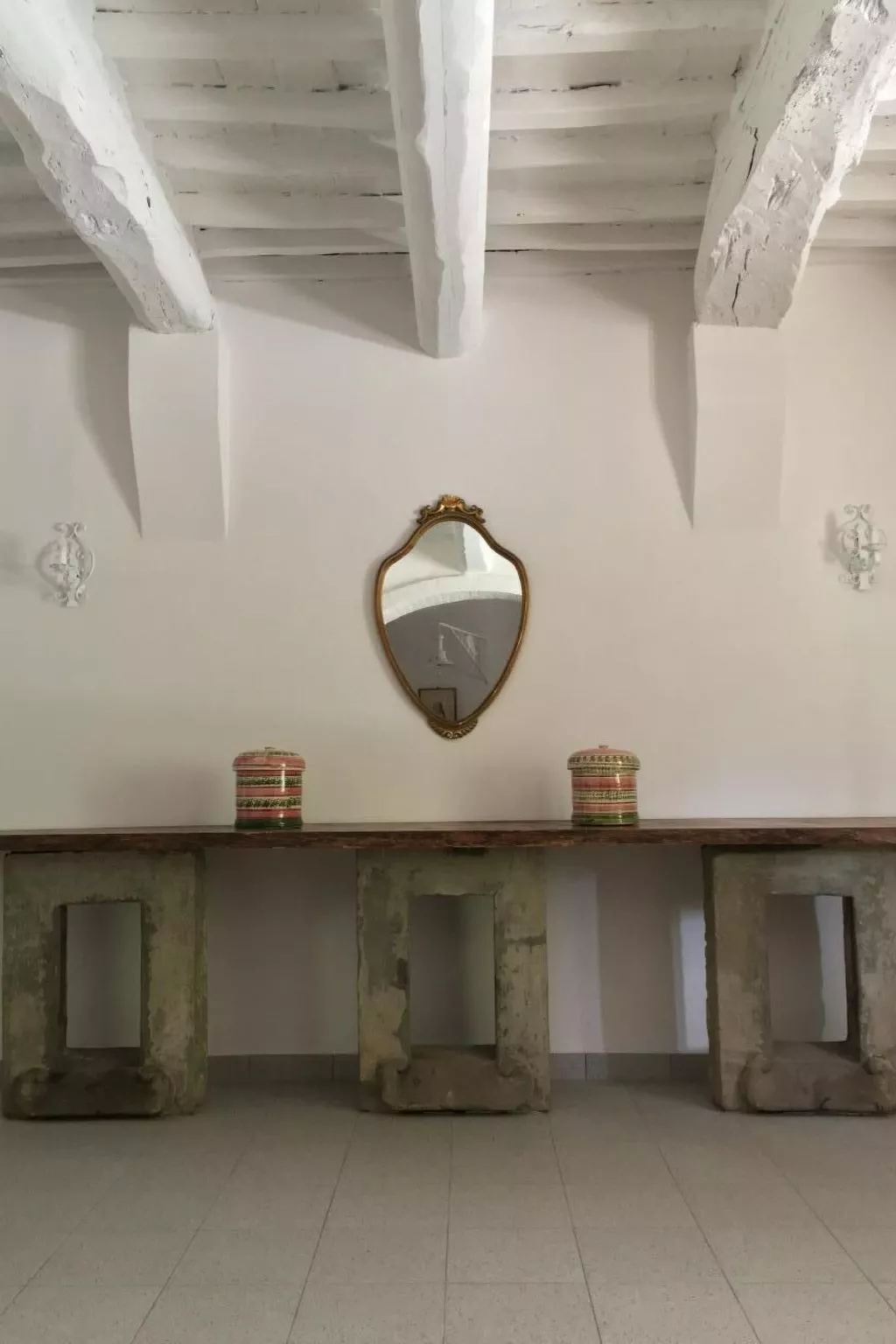 Wohnung "Casa Poggio" mit Blick auf das Wasser-Drinnen