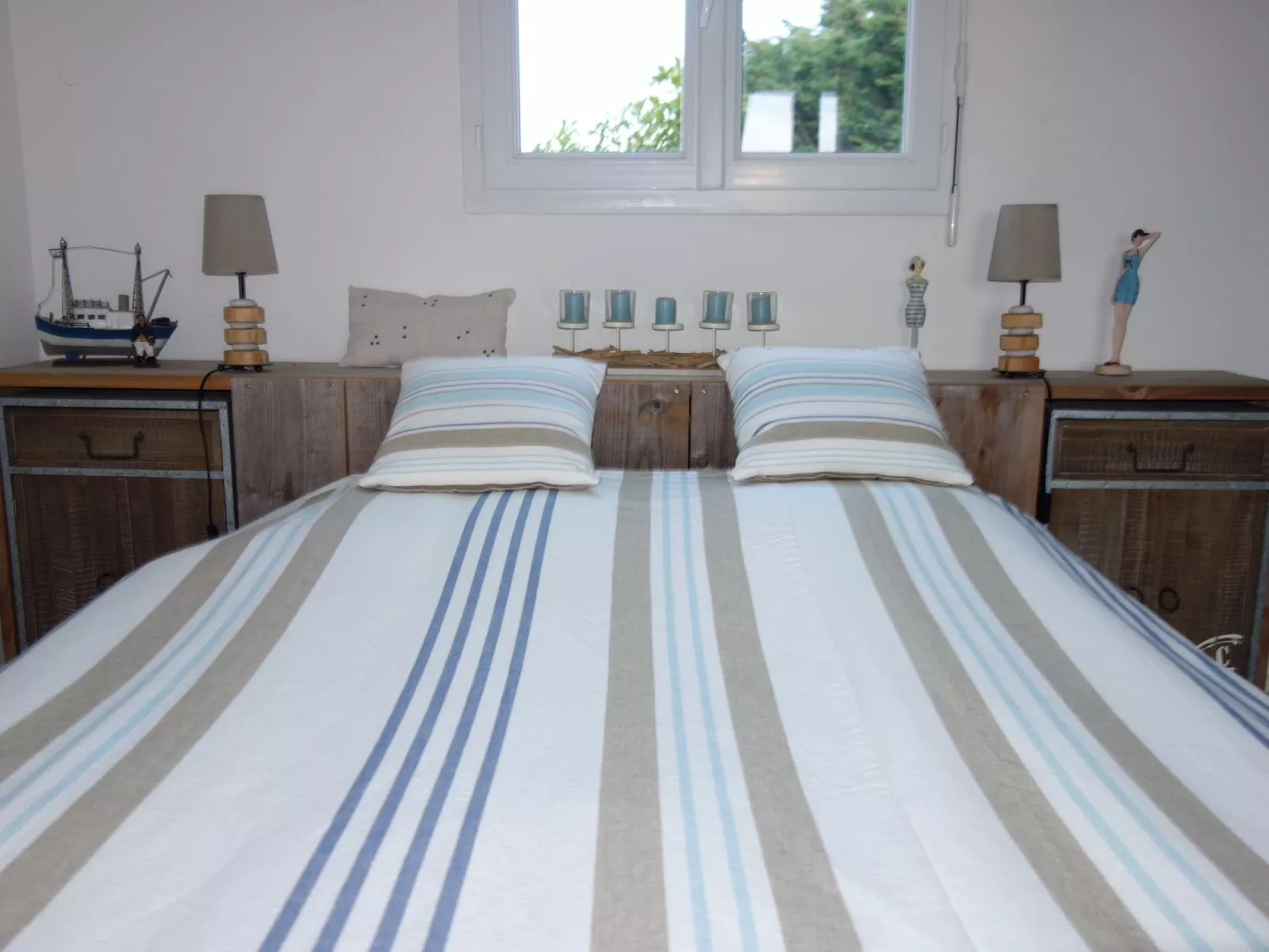 Robinson-Villa mit Meerblick, 50m vom Strand entfernt-Dedans