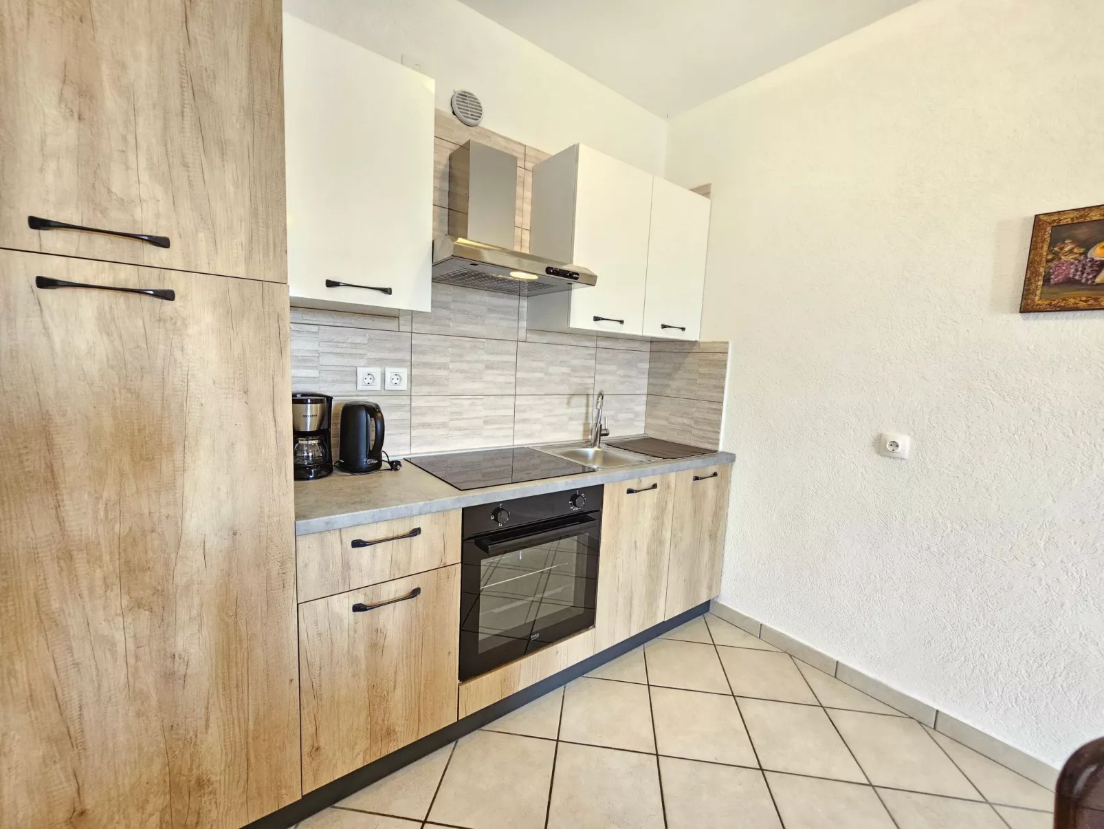 Wohnung für 3 Personen mit Terrasse-Dedans