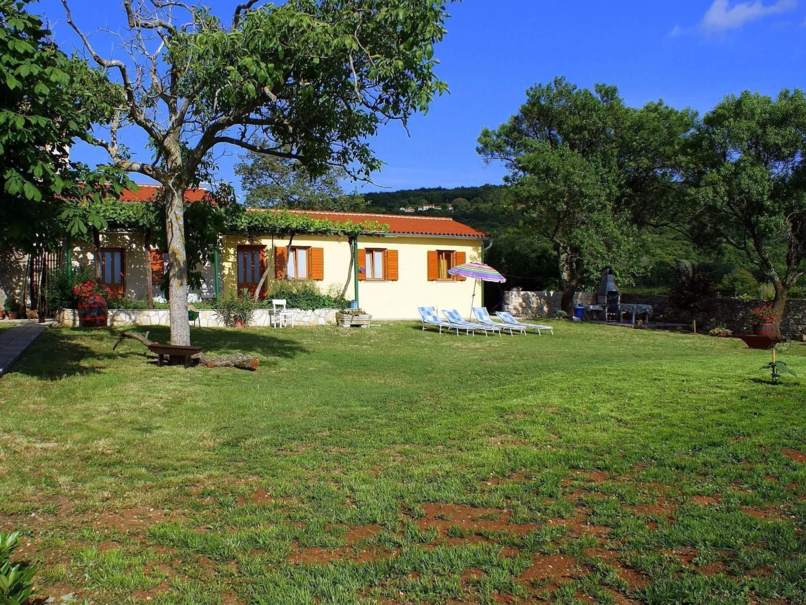 Charmantes Ferienhaus in Bartići mit Terrasse